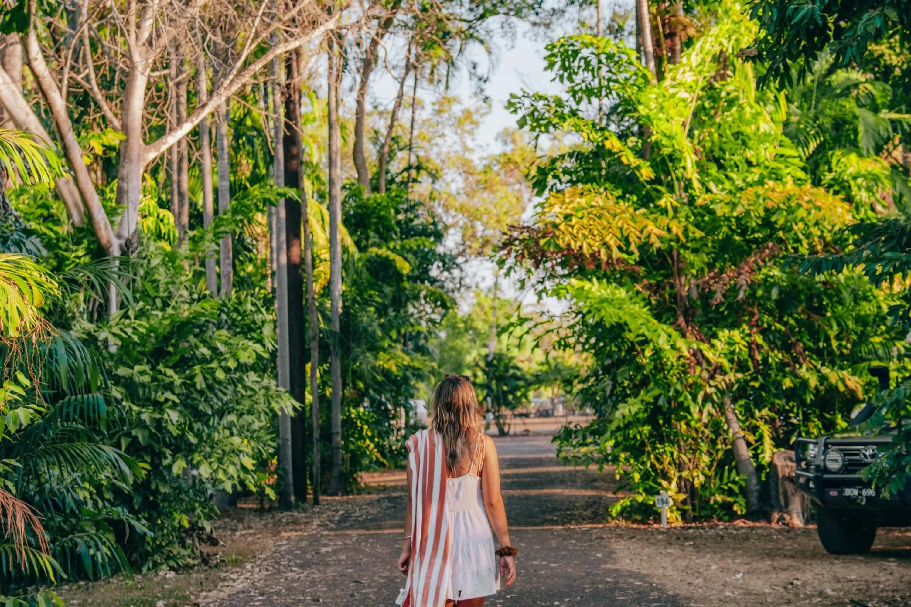 Natural landscape in BIG4 Howard Springs Holiday Park