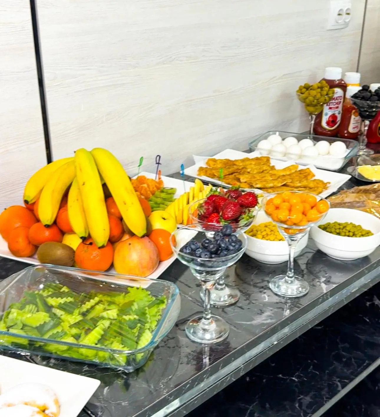 Restaurant/places to eat in De Villa Hotel