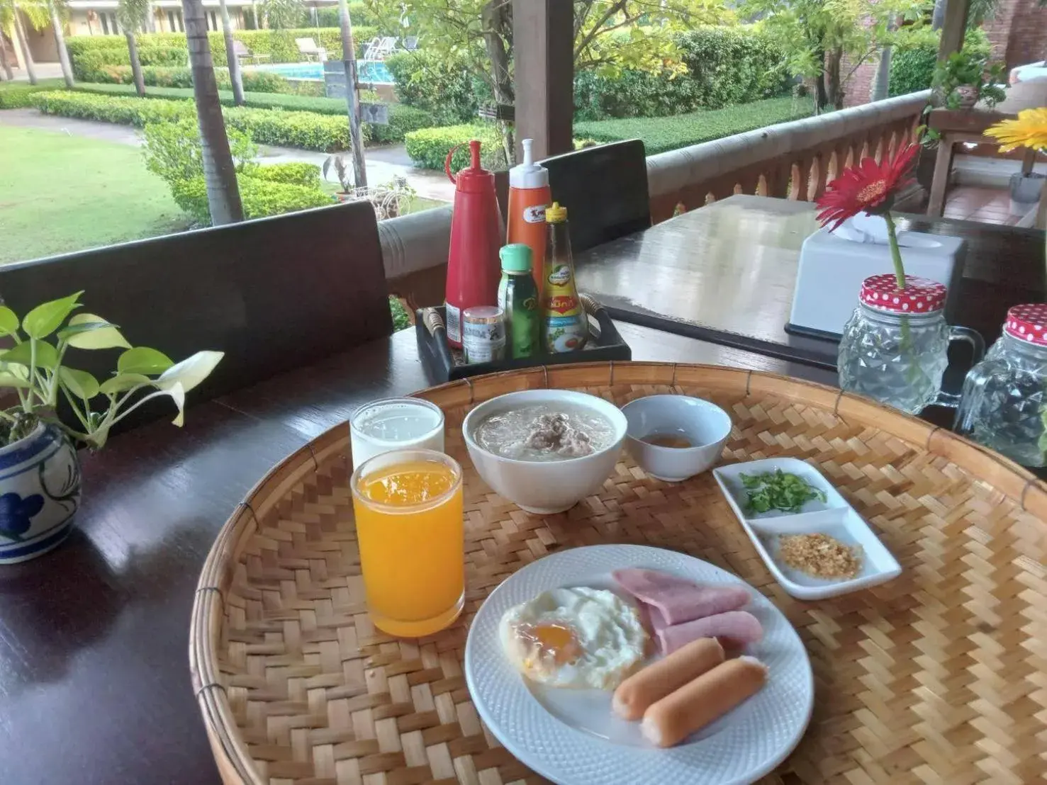 Breakfast in Scent of Sukhothai Resort Breakfast in Scent of Sukhothai Resort