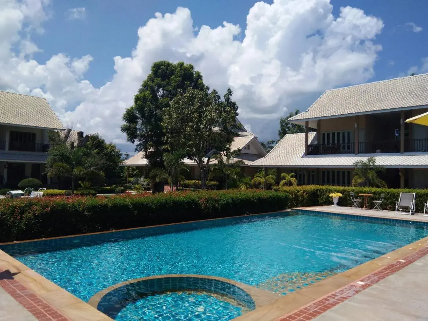 Pool view in Scent of Sukhothai Resort Pool view in Scent of Sukhothai Resort