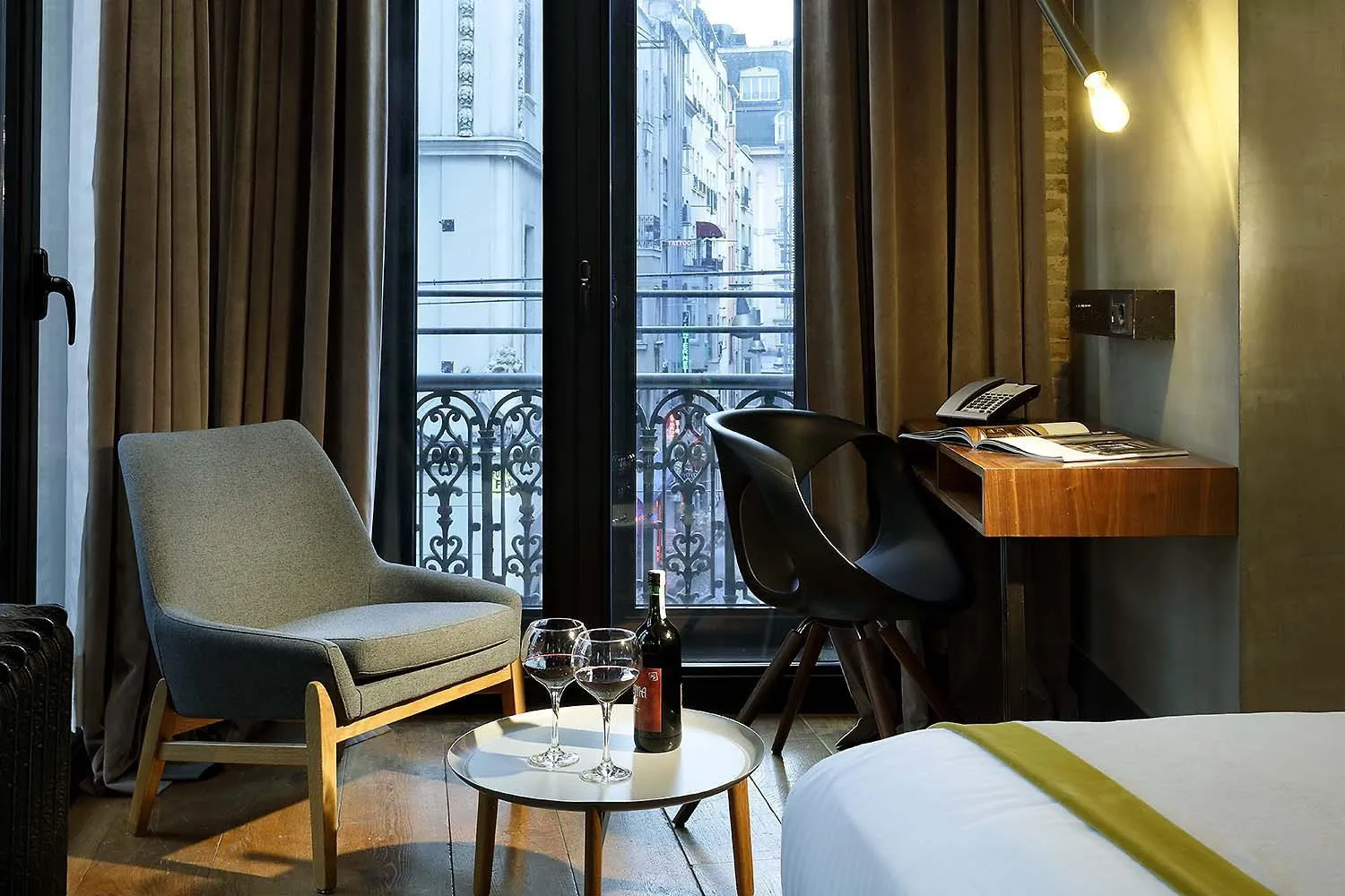 Seating area, Bed in Hotel The Public - Special Category