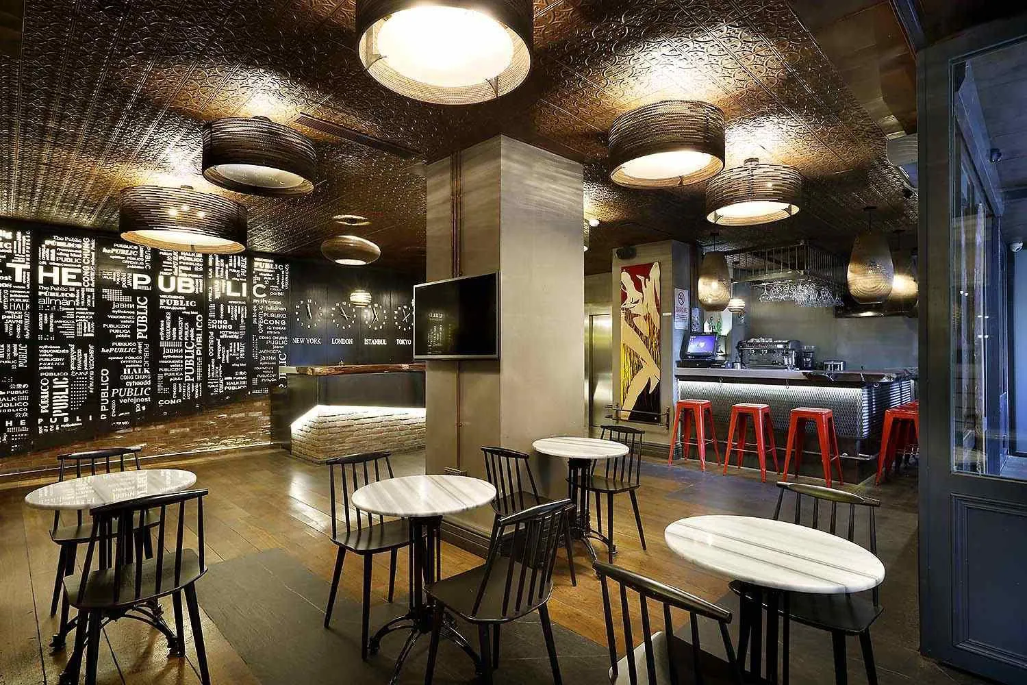 Decorative detail in Hotel The Public - Special Category