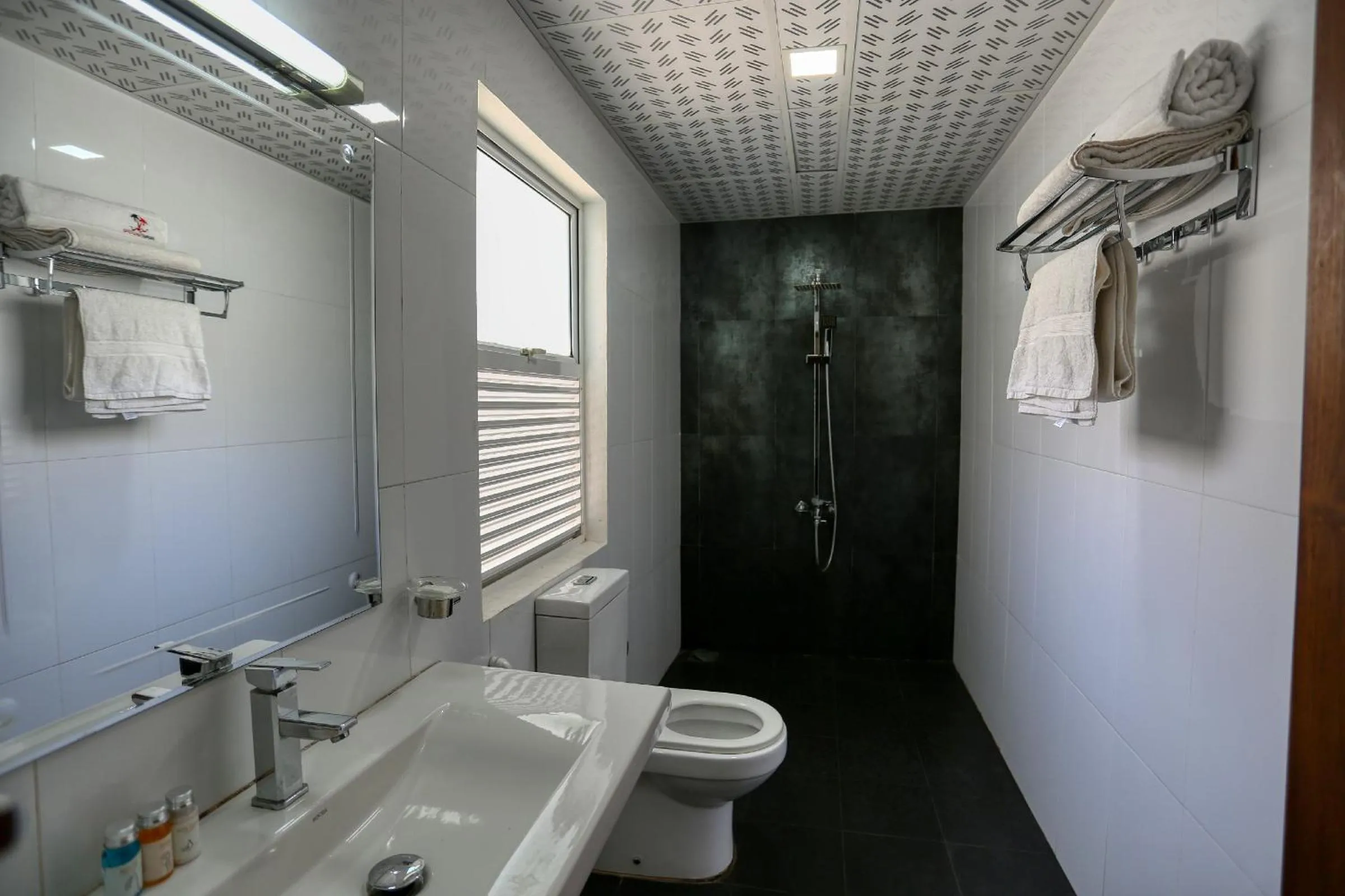 Shower in Hotel Sea Line