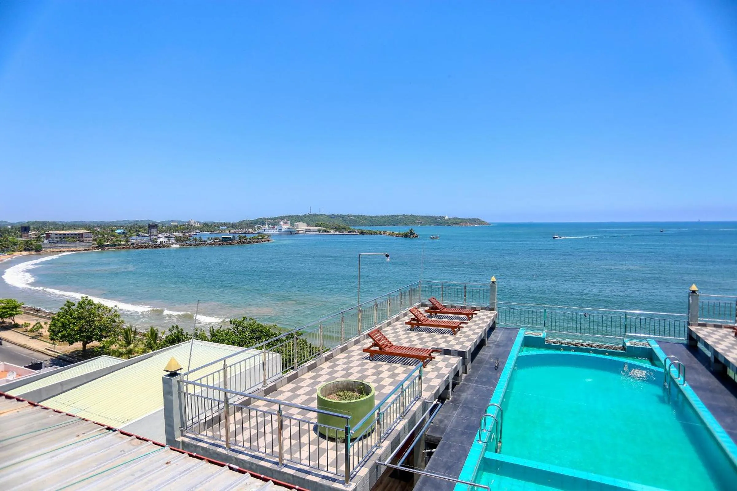 Balcony/Terrace in Hotel Sea Line