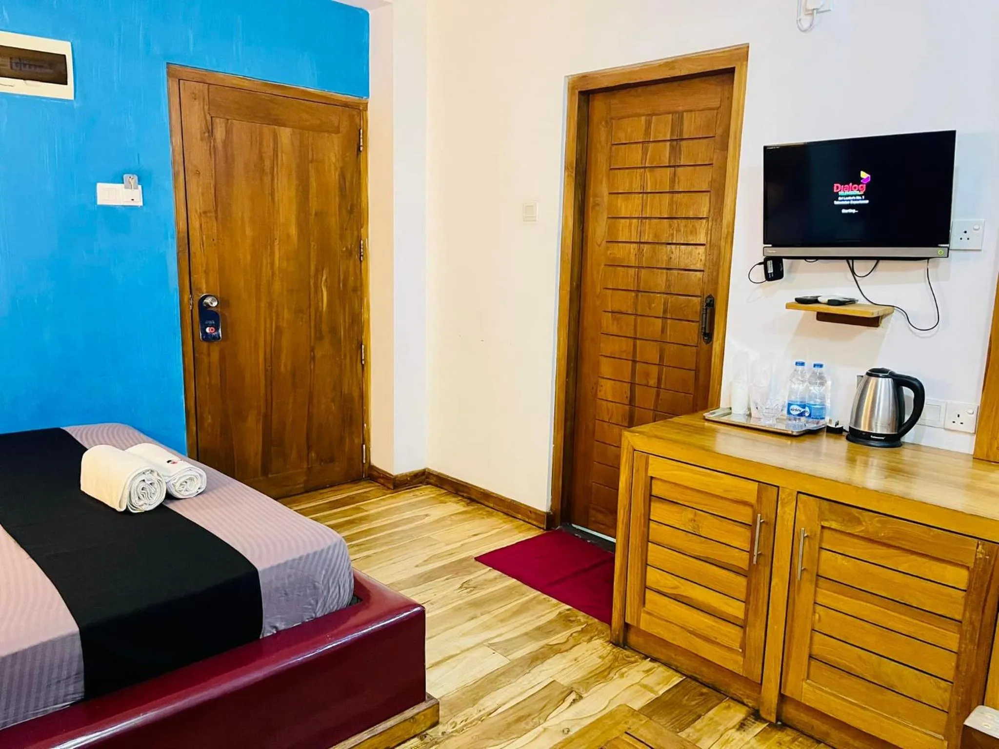 Bedroom, Bed in Hotel Sea Line
