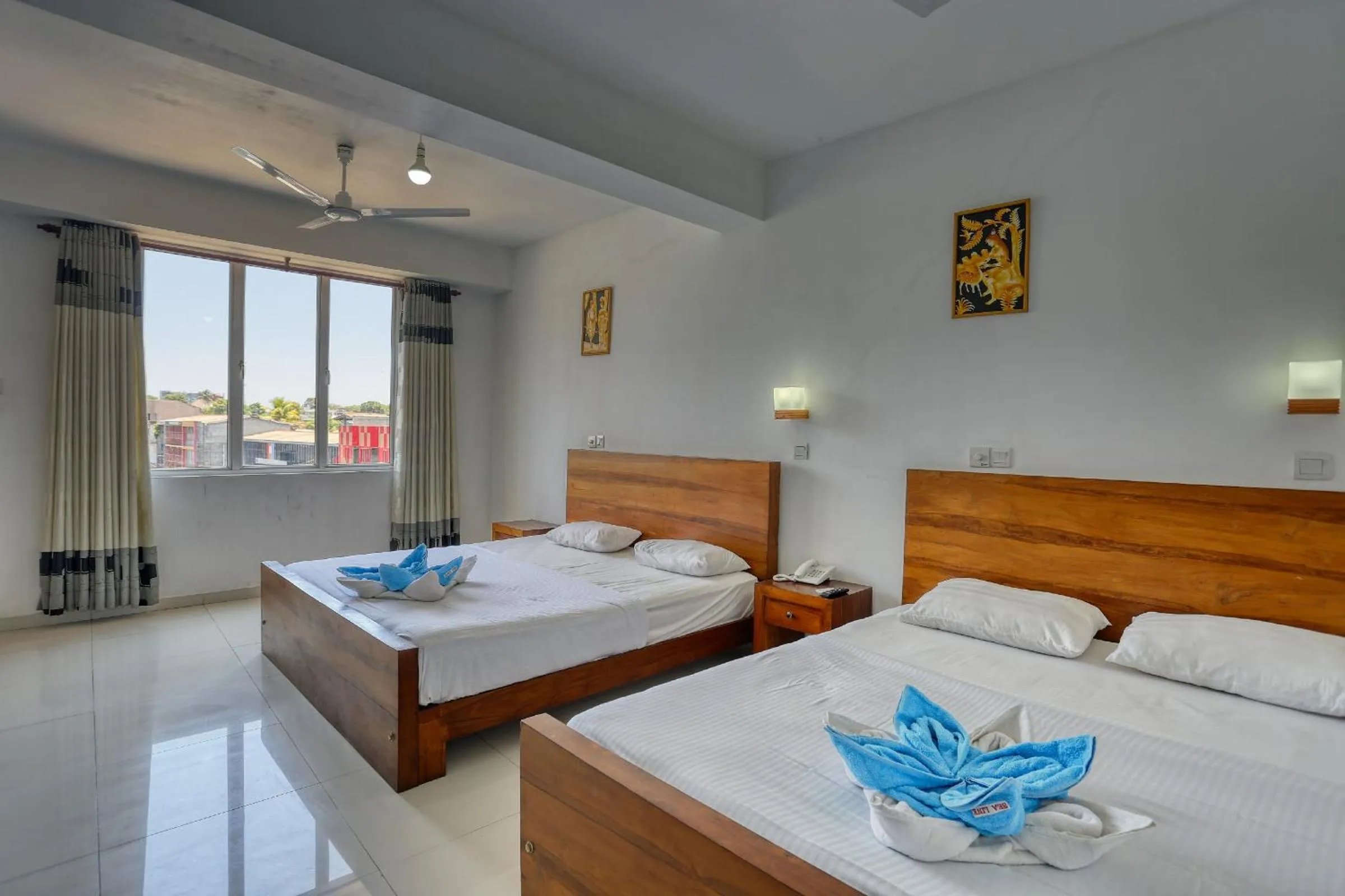 Bedroom, Bed in Hotel Sea Line