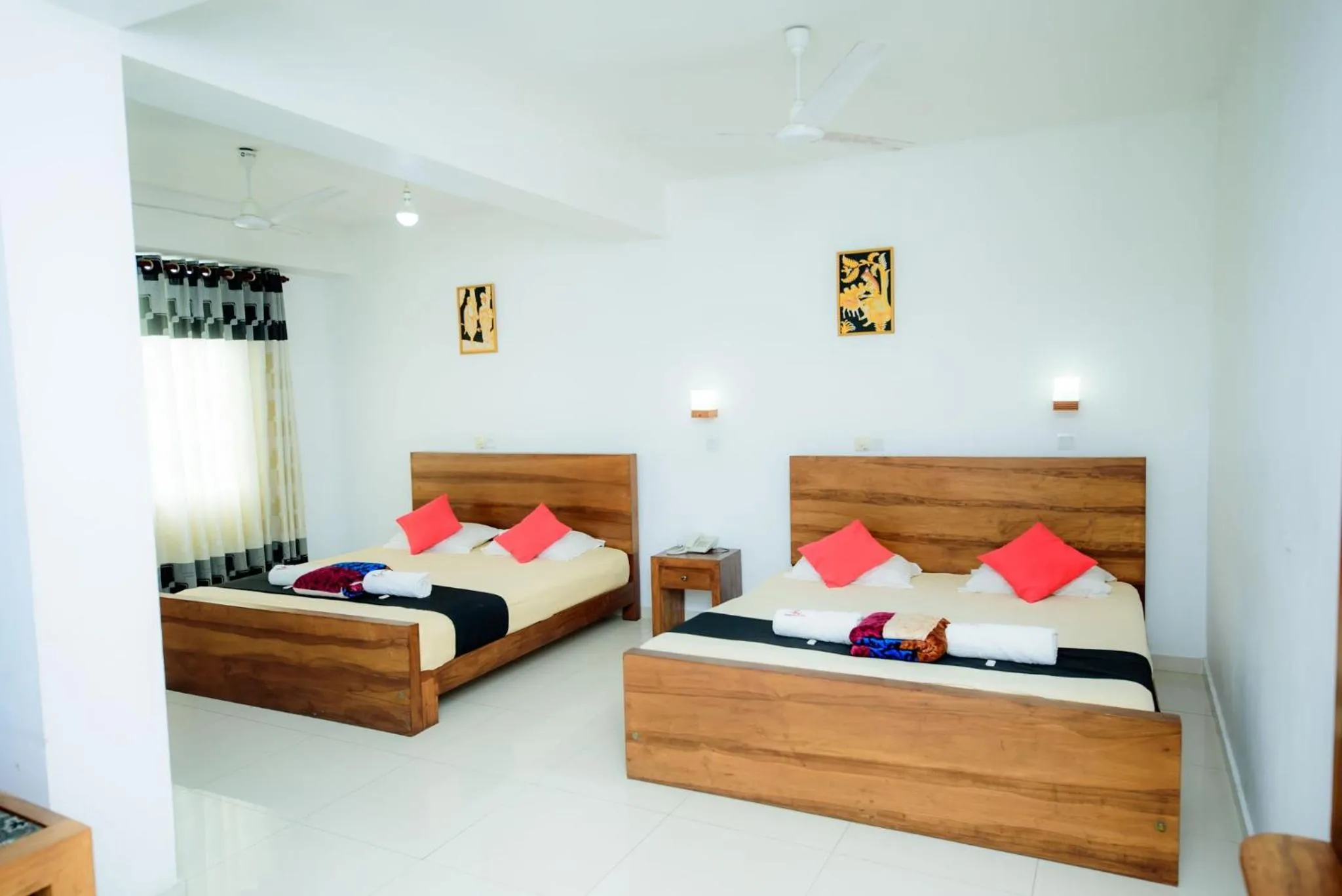 Bedroom, Bed in Hotel Sea Line