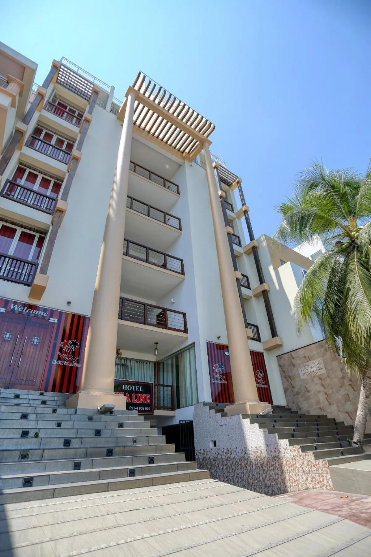 Property building in Hotel Sea Line