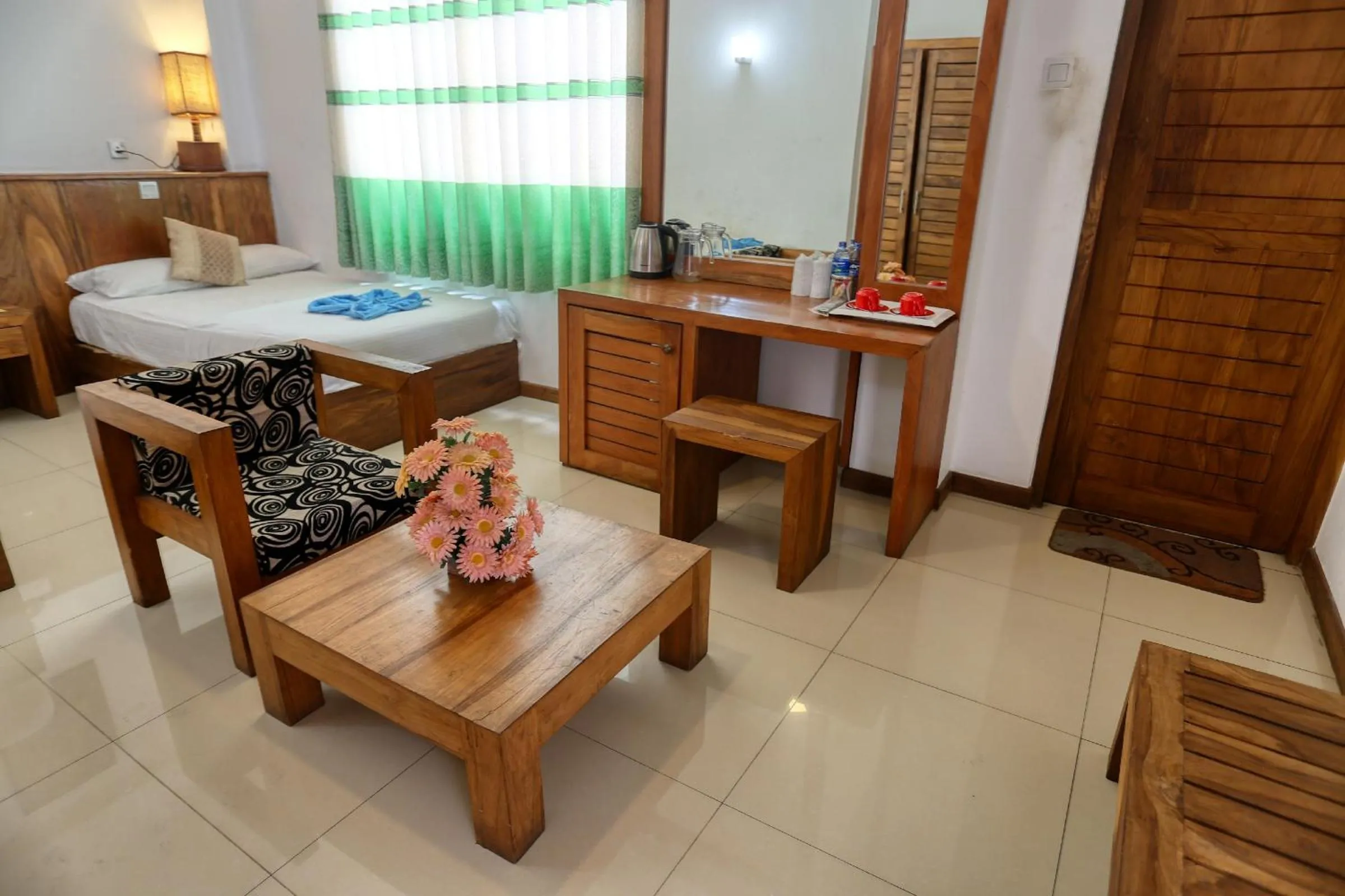 Bedroom, Bed in Hotel Sea Line