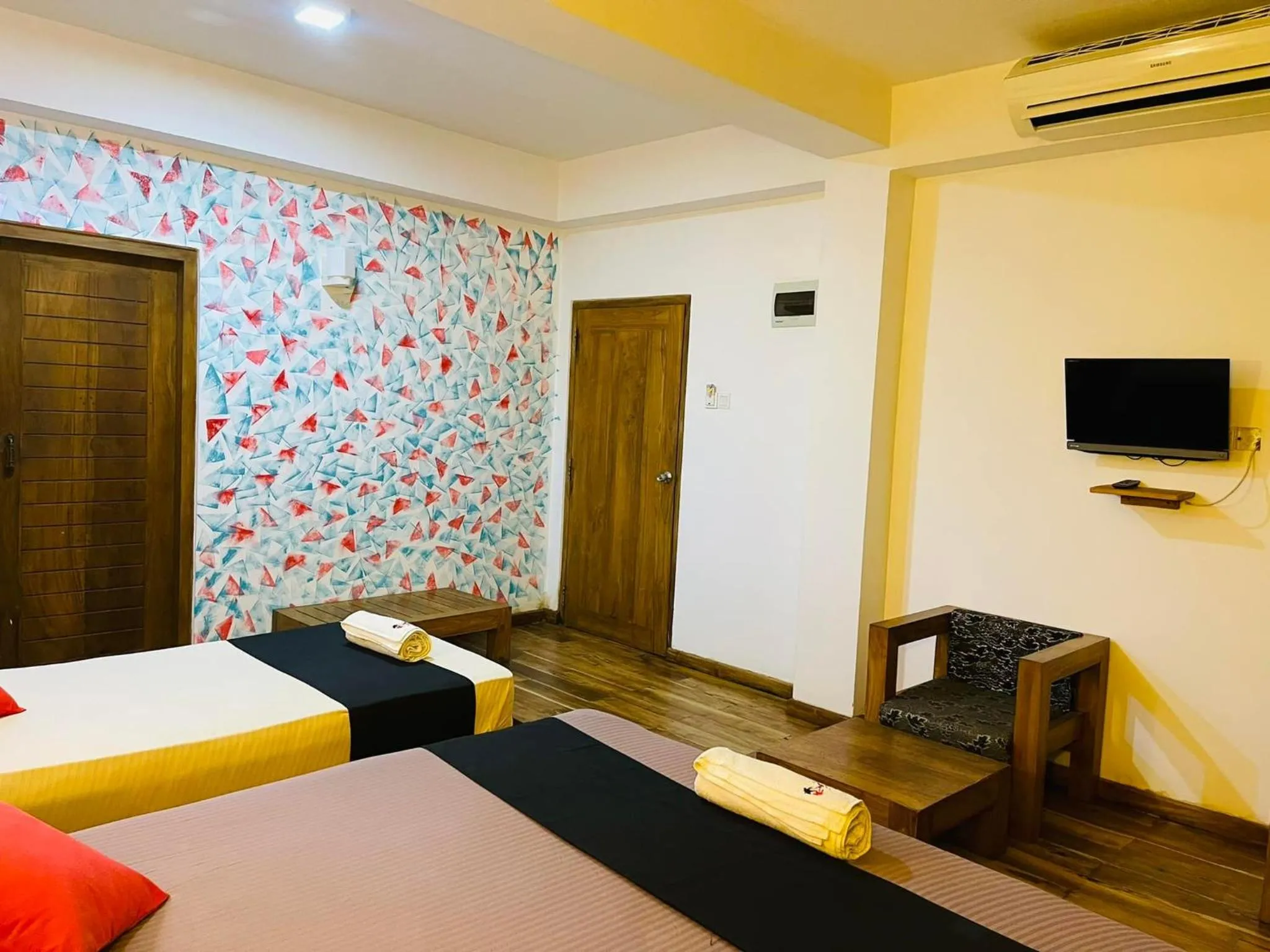 TV and multimedia, Bed in Hotel Sea Line