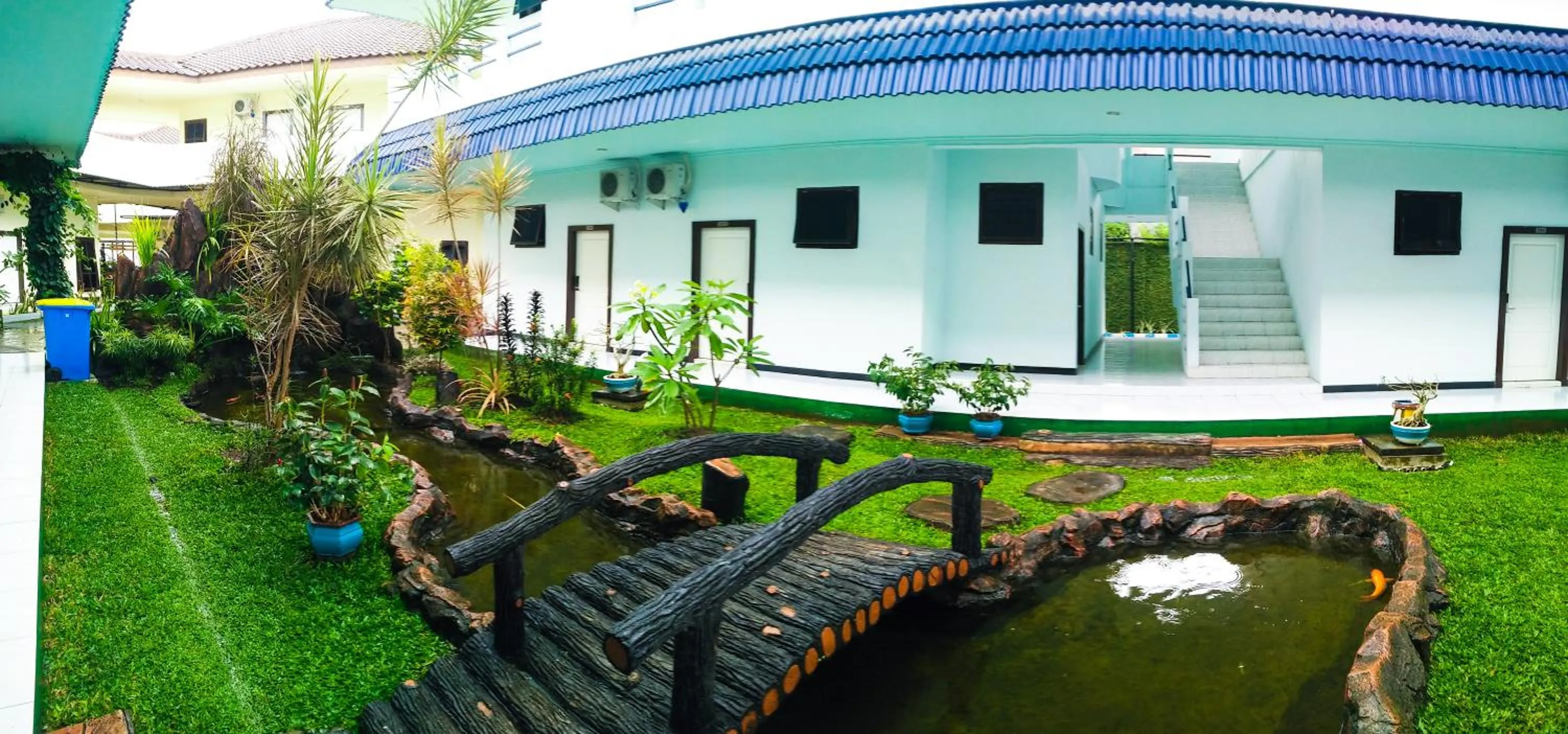 Garden in Mahkota Hotel