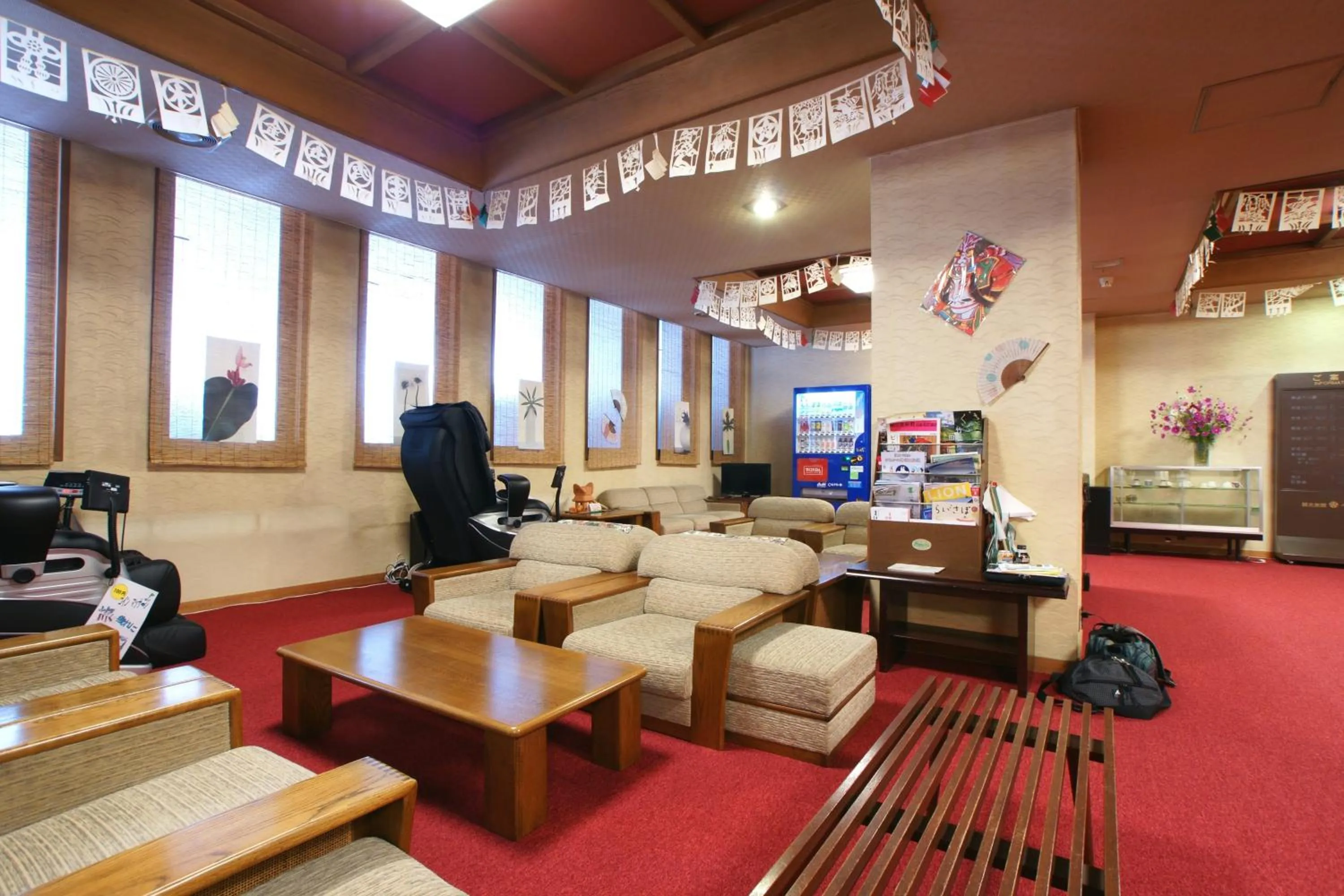 Lobby or reception in Imakuni Ryokan