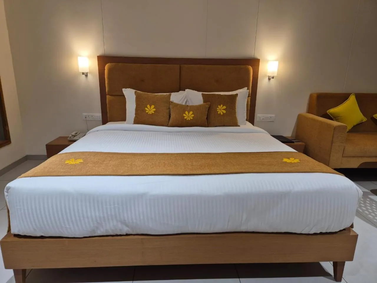 Bed in The Gold Beach Annexe
