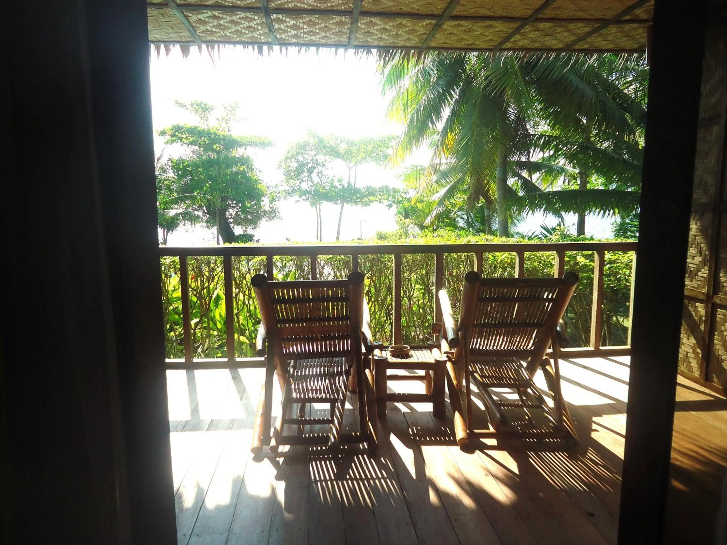 Balcony/Terrace in DACOZY Beach Resort
