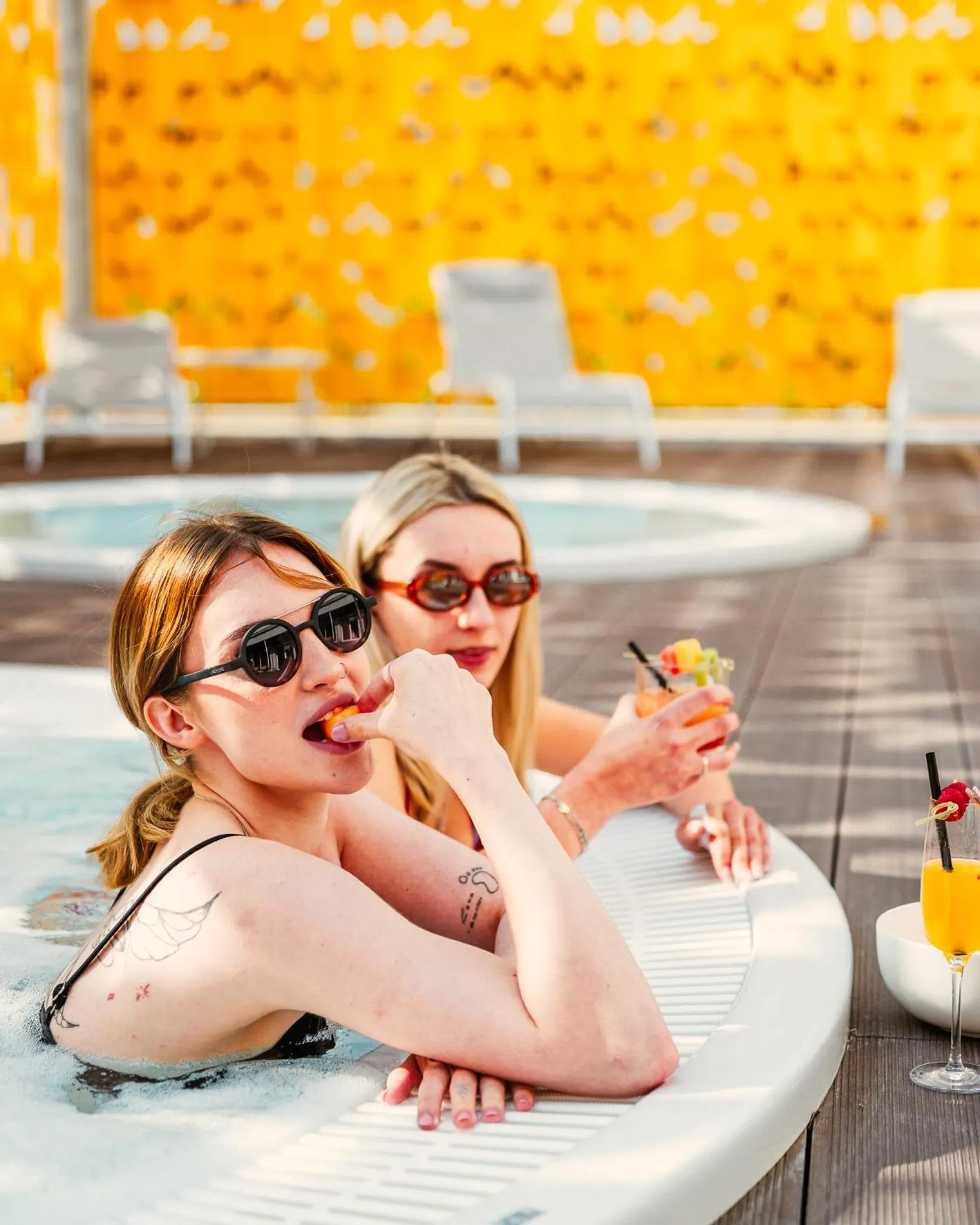 Hot Tub in Arche Nałęczów & SPA dawne Sanatorium Milicyjne
