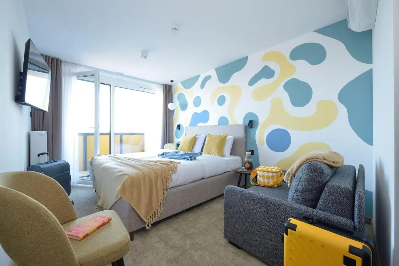 Bed in Arche Nałęczów & SPA dawne Sanatorium Milicyjne Bed in Arche Nałęczów & SPA dawne Sanatorium Milicyjne