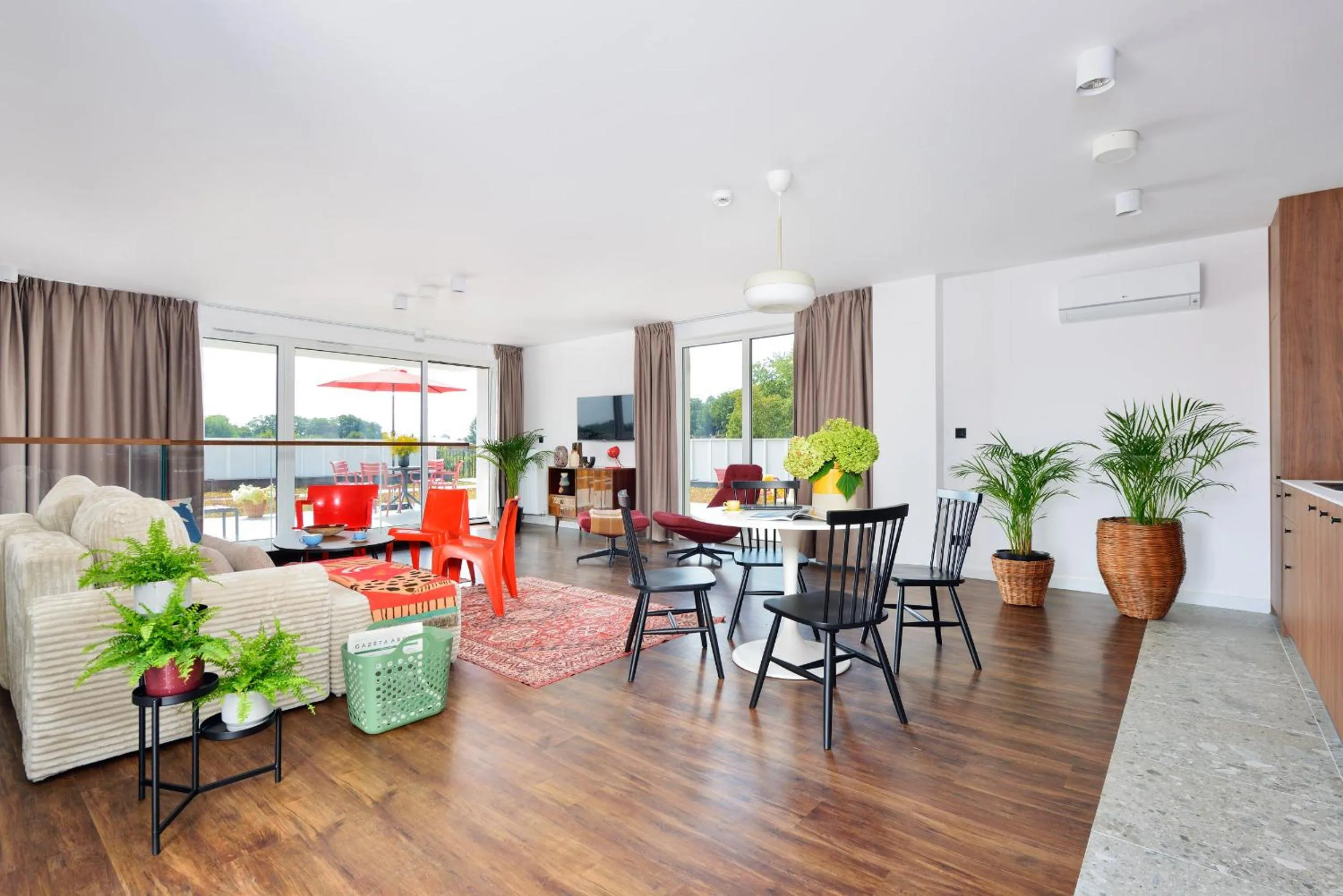 Living room in Arche Nałęczów & SPA dawne Sanatorium Milicyjne