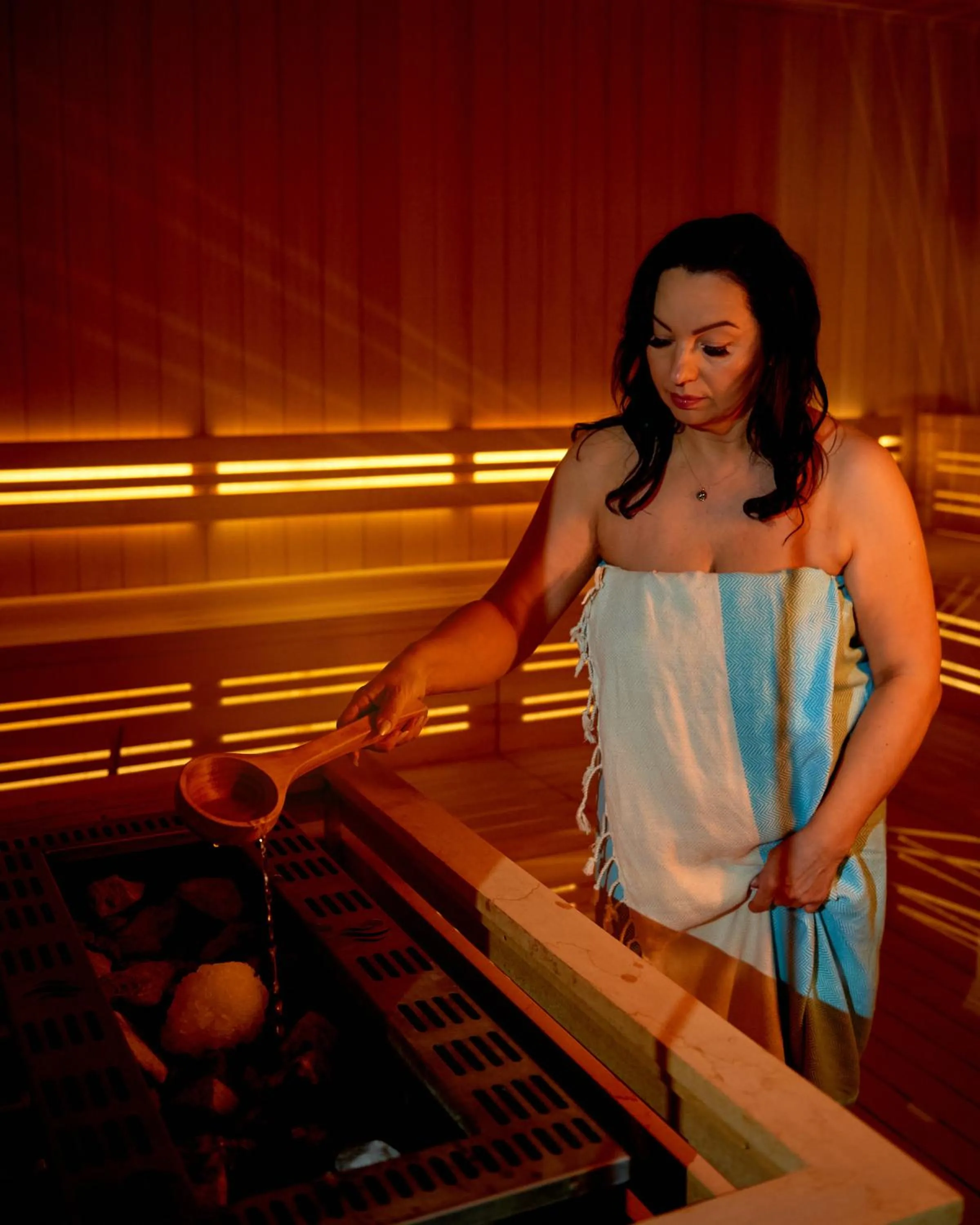 Sauna in Arche Nałęczów & SPA dawne Sanatorium Milicyjne