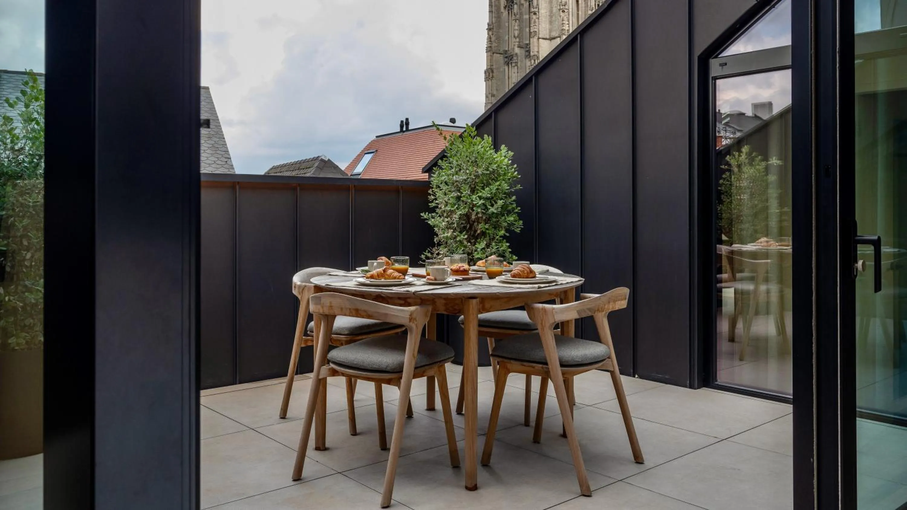 Balcony/Terrace in De Gulden Poorte, a LXRYHOME Hotel Collection