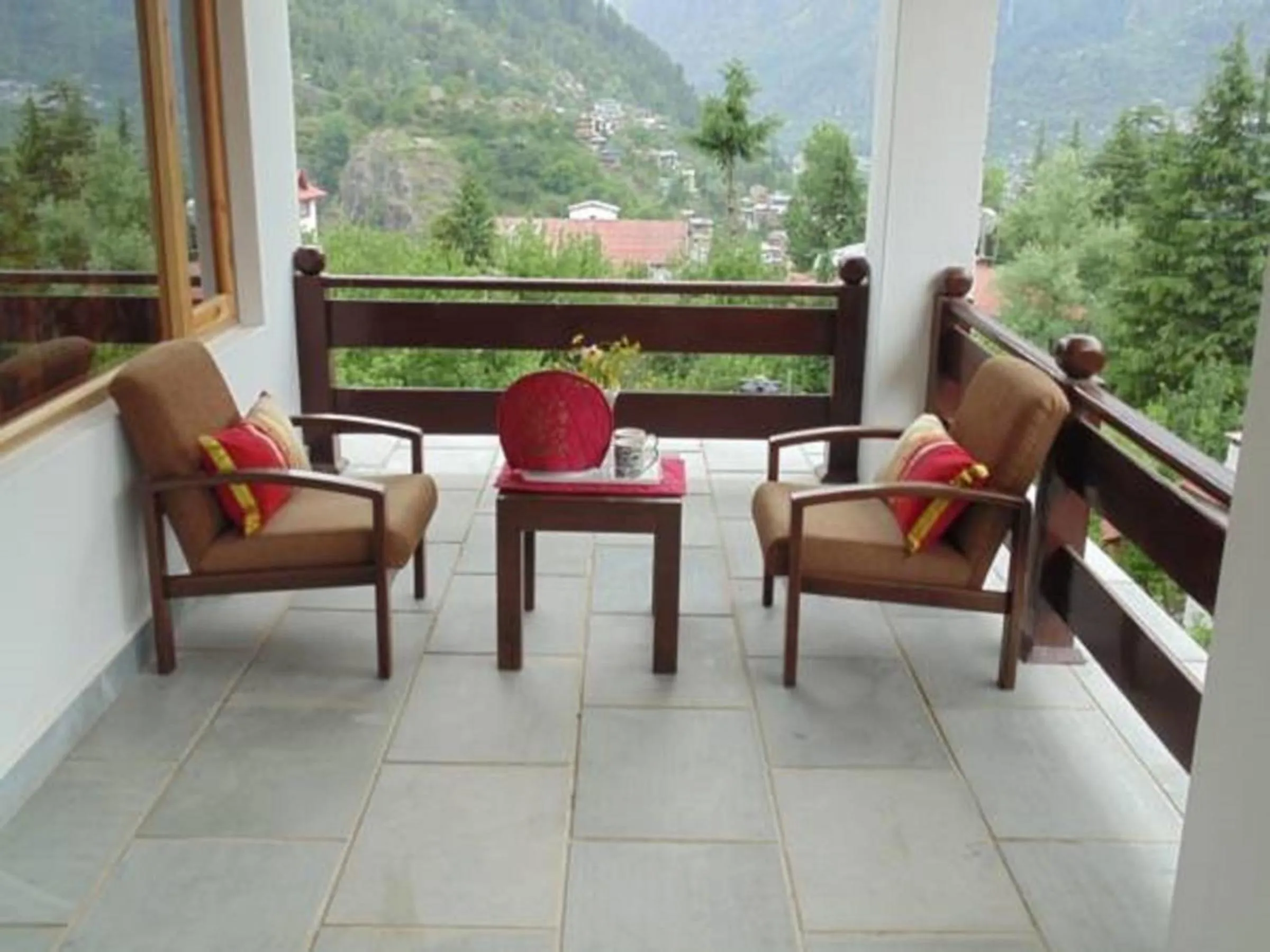 Balcony/Terrace in Hotel Delfryn