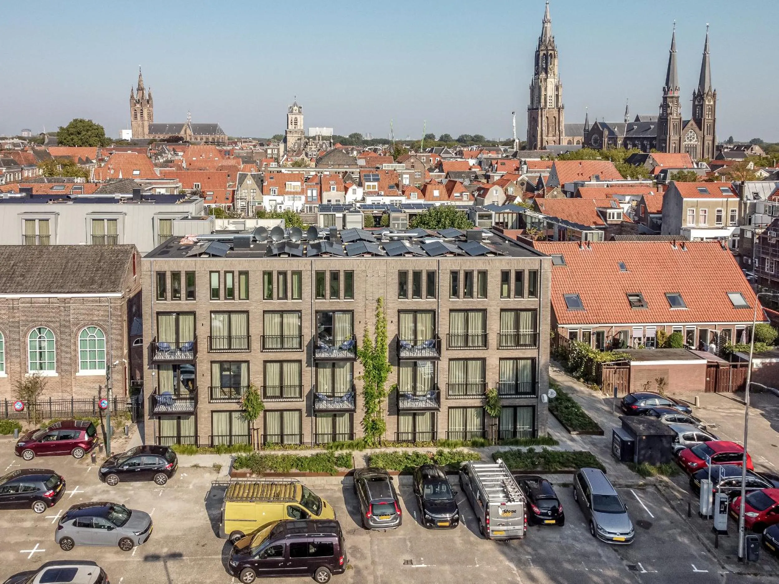 Property building in BizStay Delft