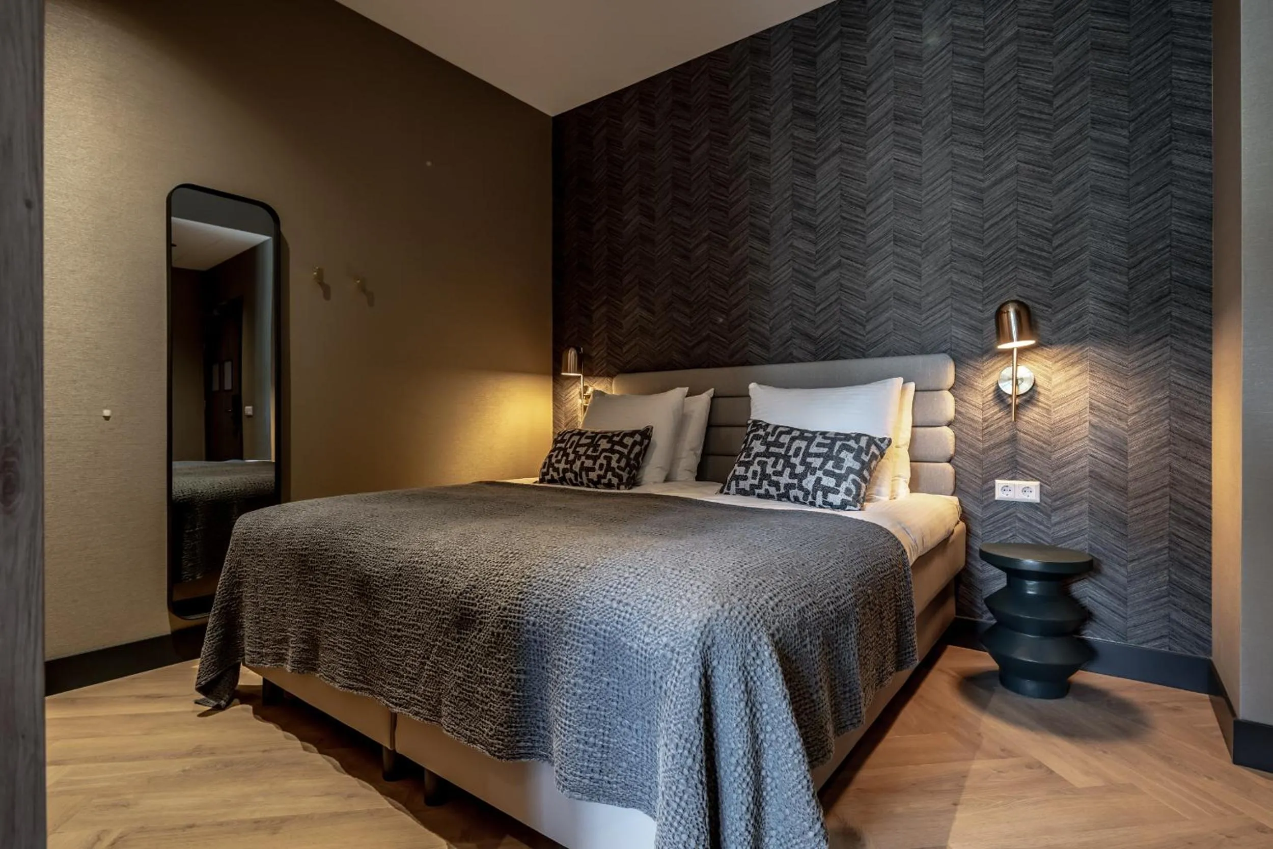 Bed in BizStay Delft