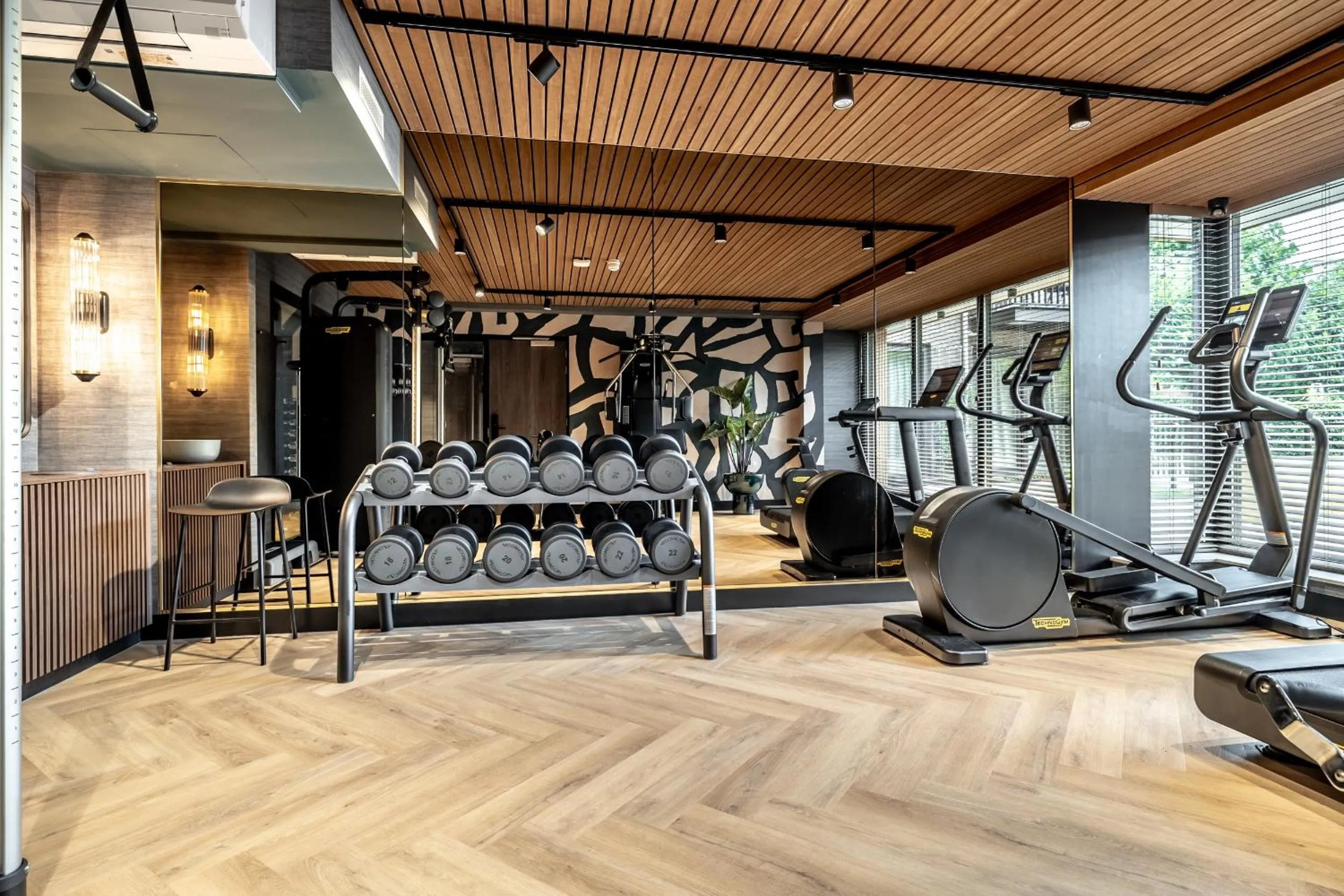 Fitness centre/facilities in BizStay Delft