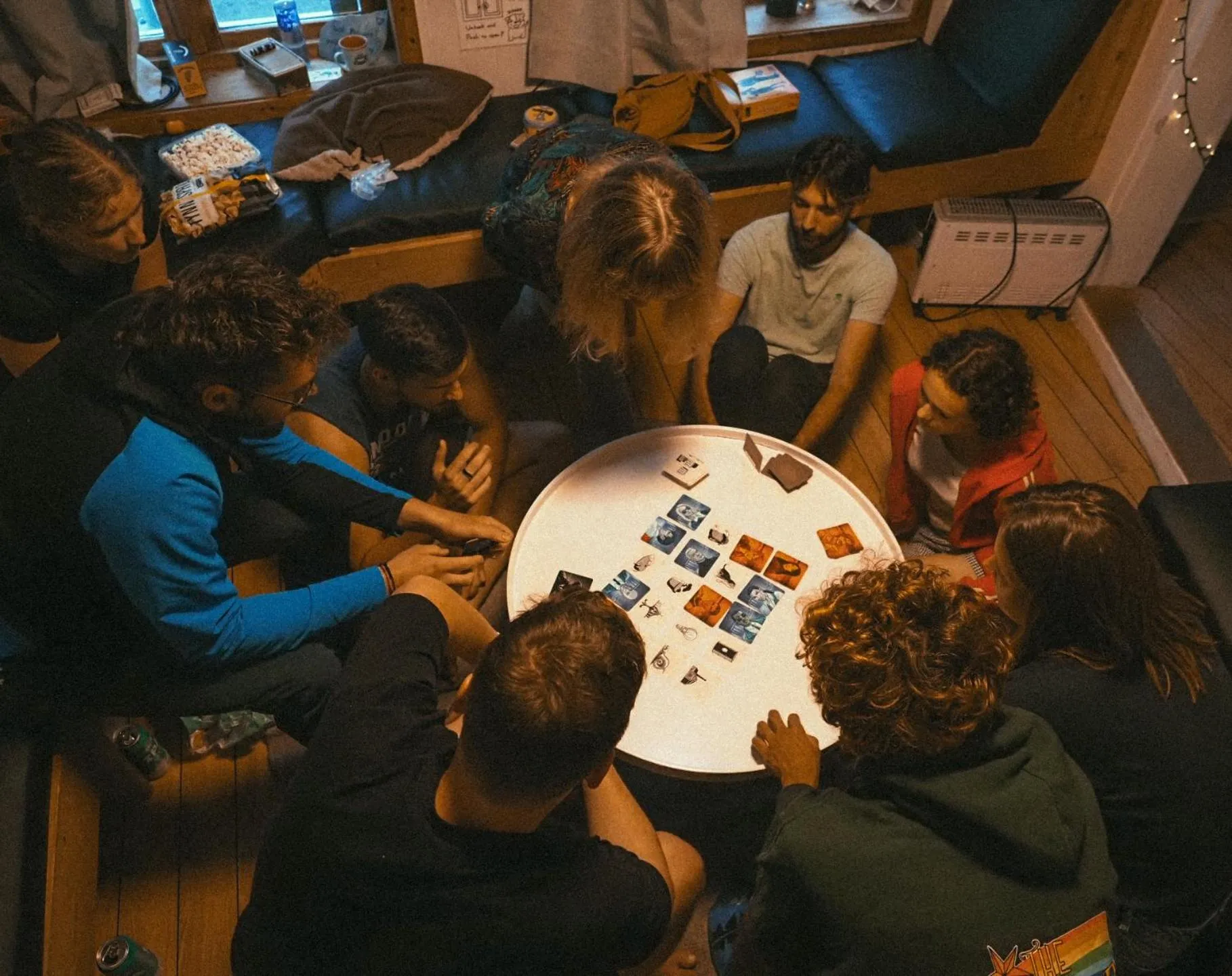 Living room in Tromso Activities Hostel