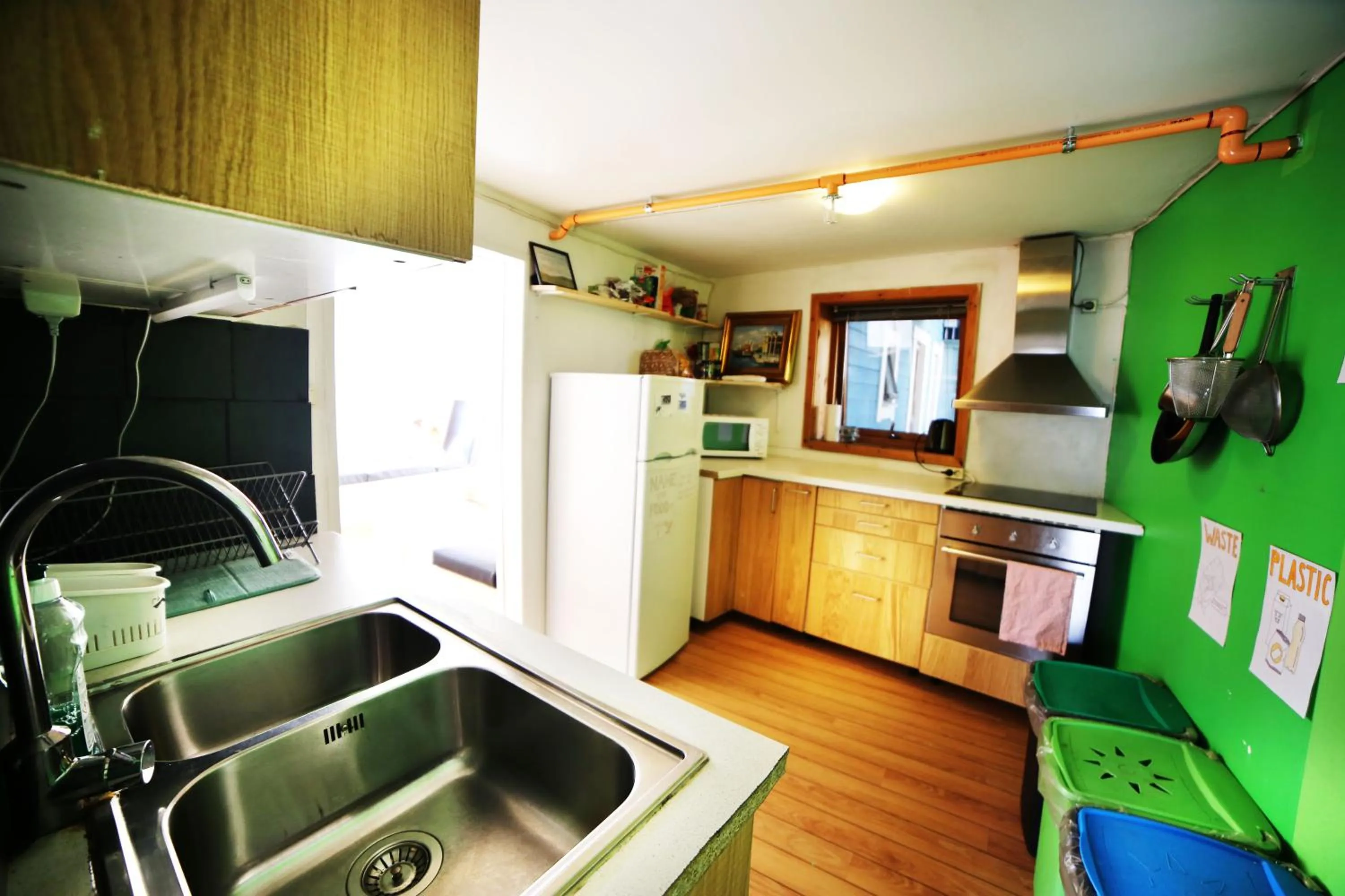 Communal kitchen in Tromso Activities Hostel