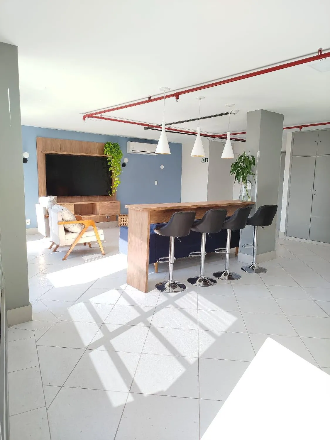 Communal lounge/ TV room in CoVivere - RJ