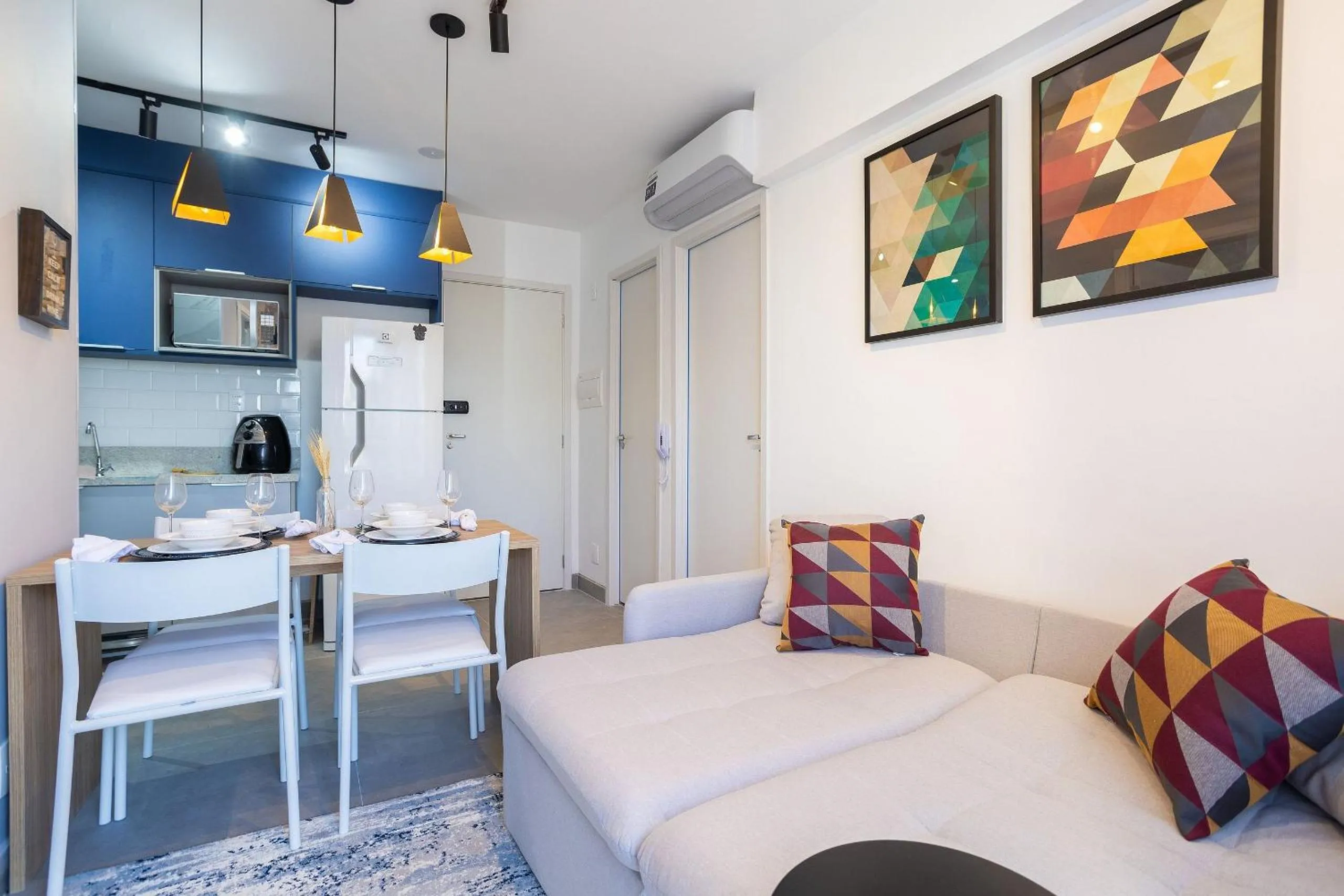 Living room in Composite Moema