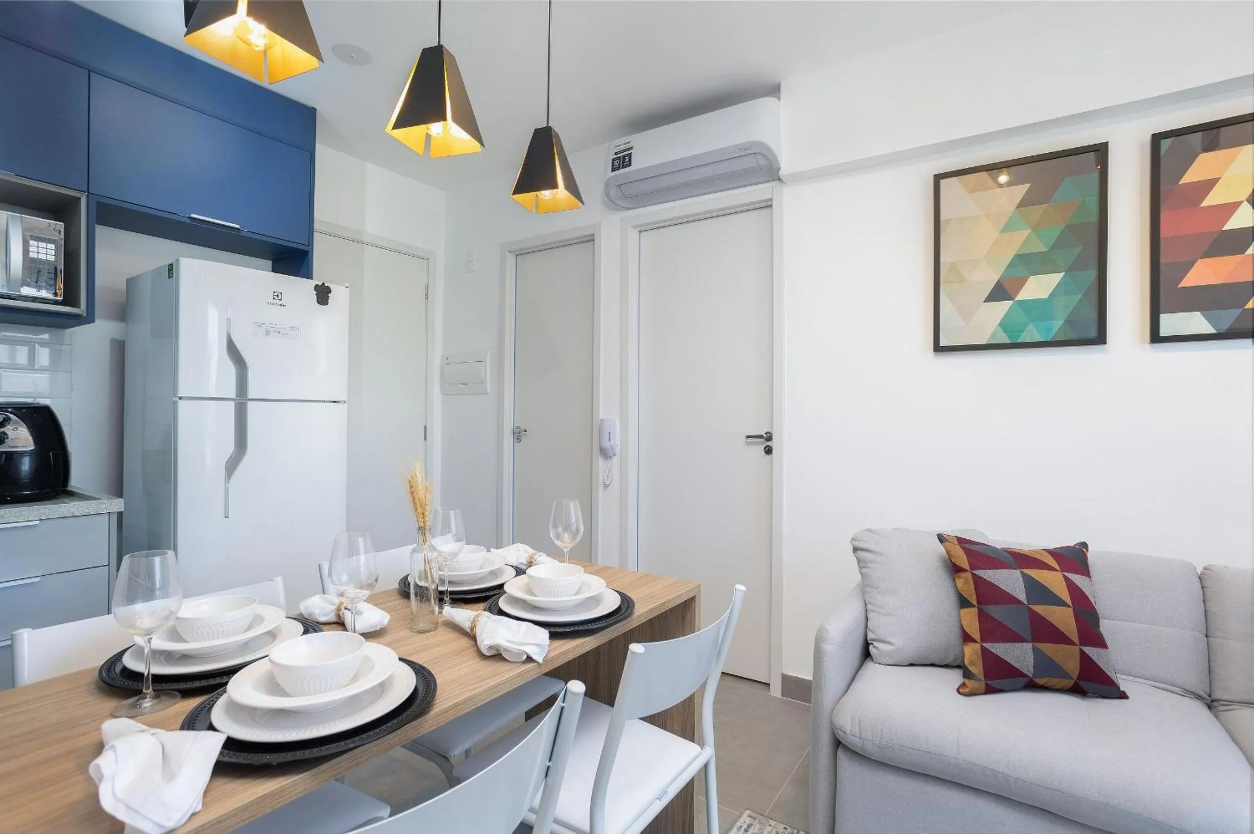 Living room in Composite Moema