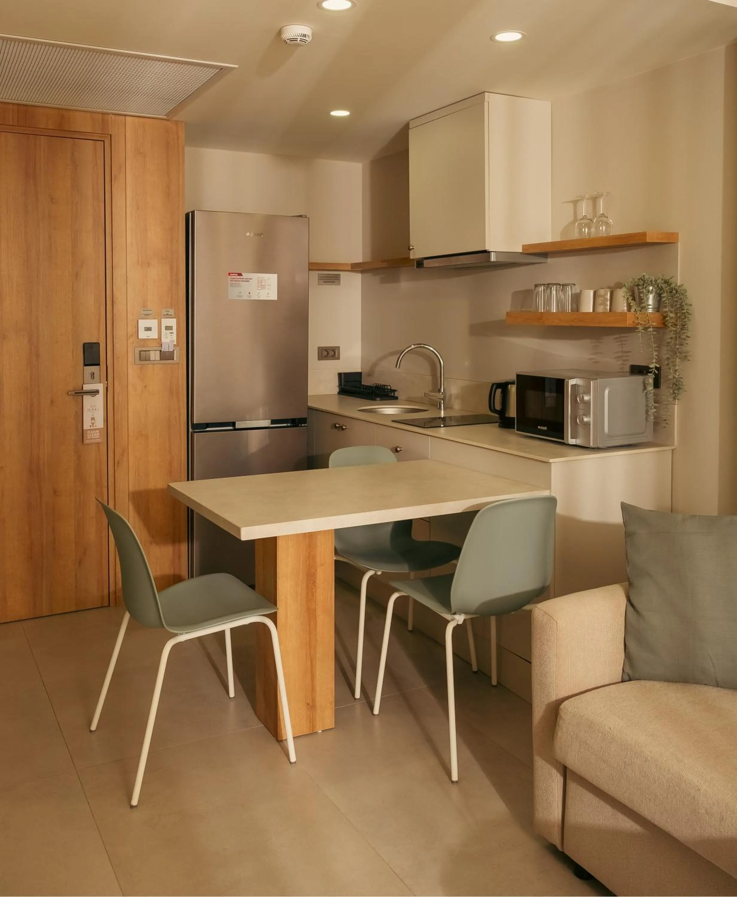 Living room in Bomo Suites