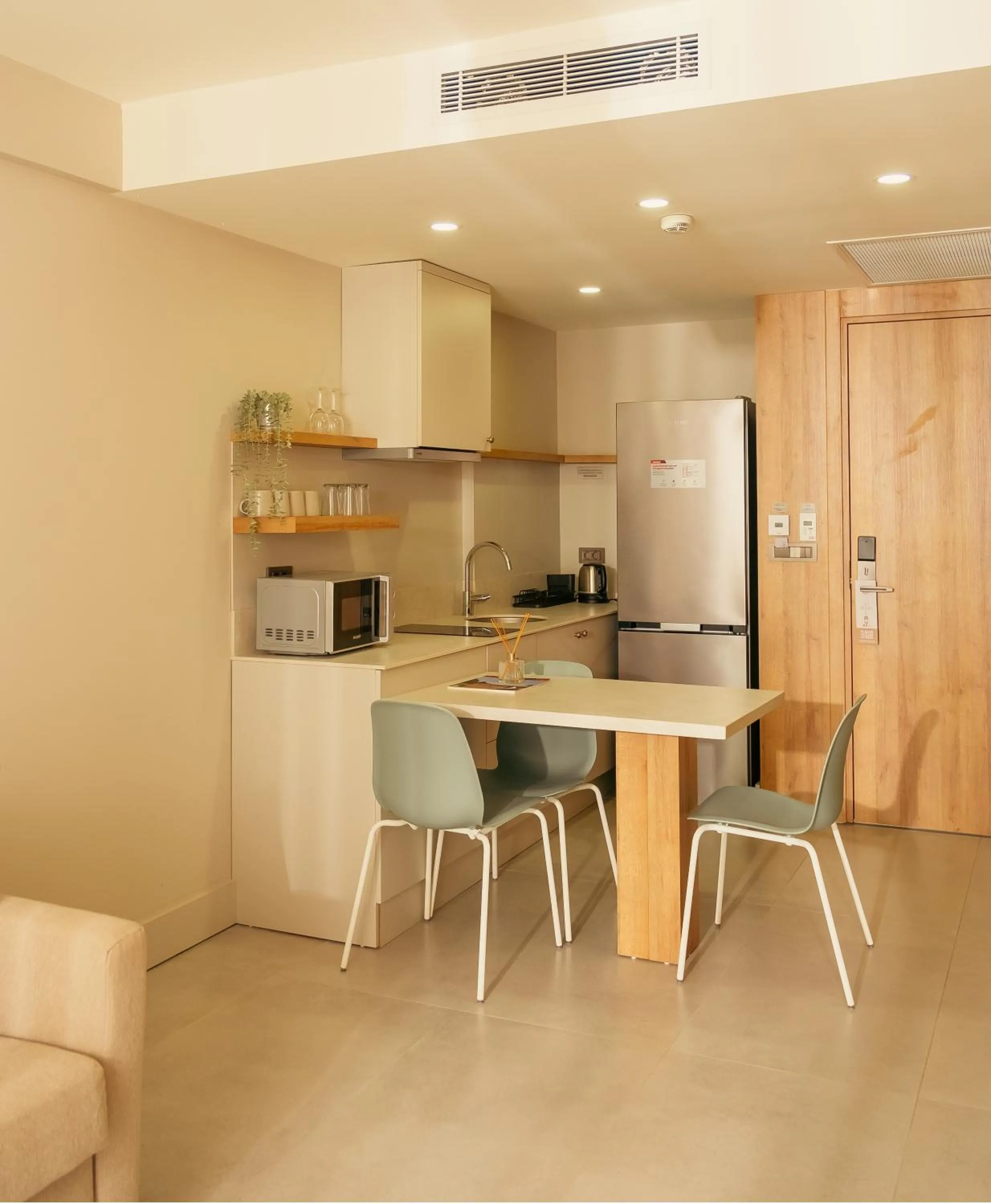 Living room in Bomo Suites