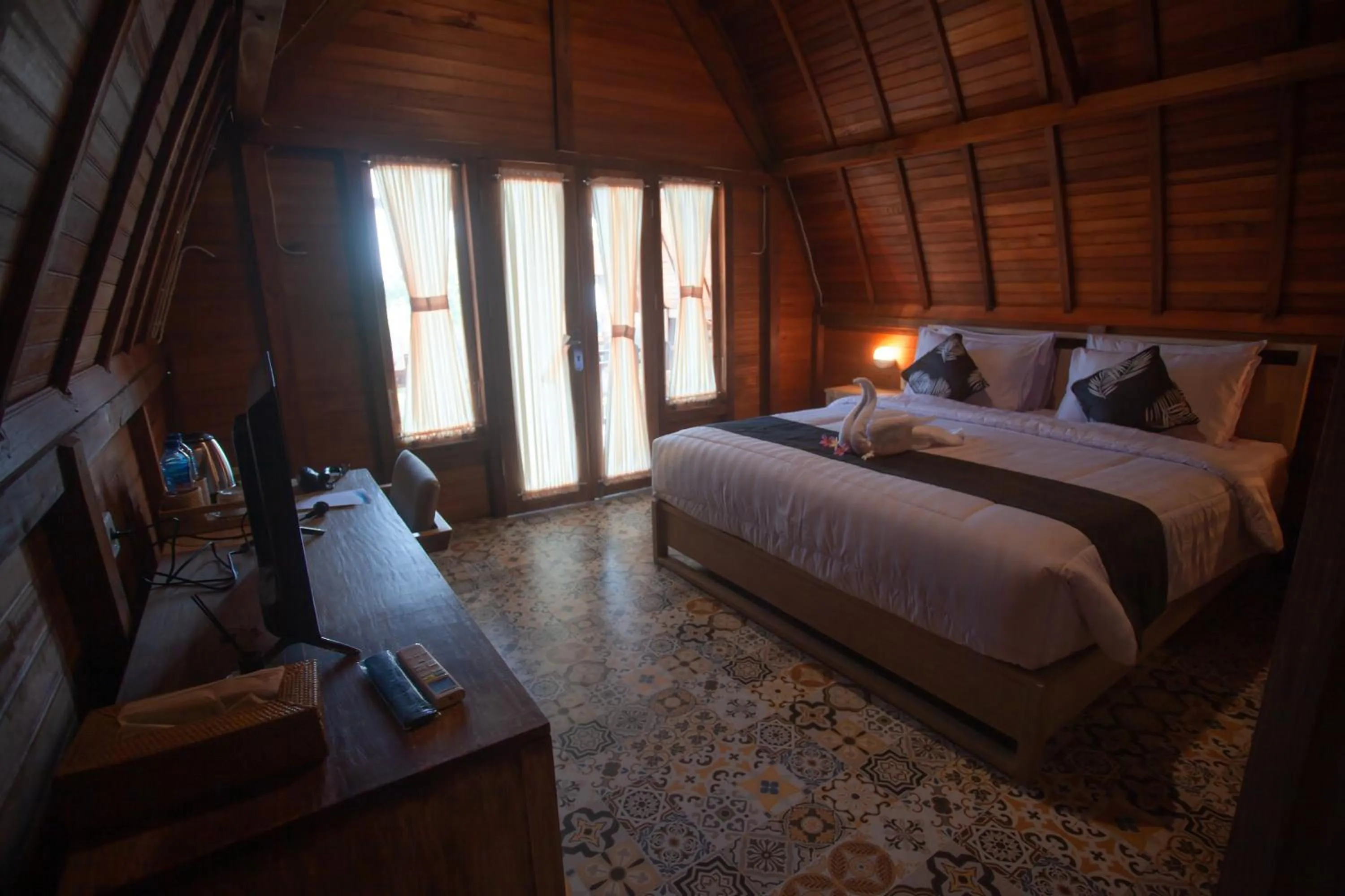 Bedroom, Bed in Plumeria NP