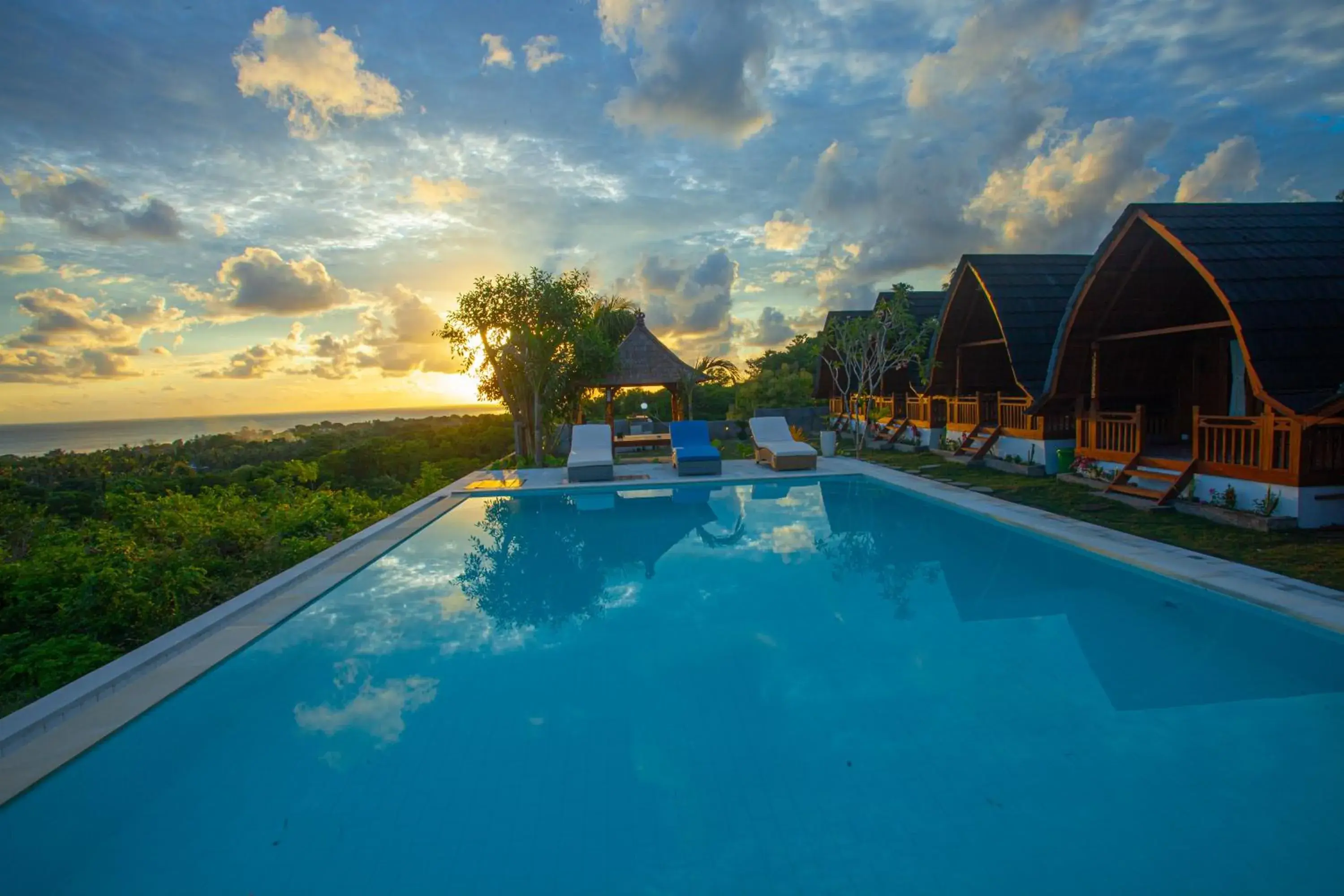 Pool view in Plumeria NP Pool view in Plumeria NP
