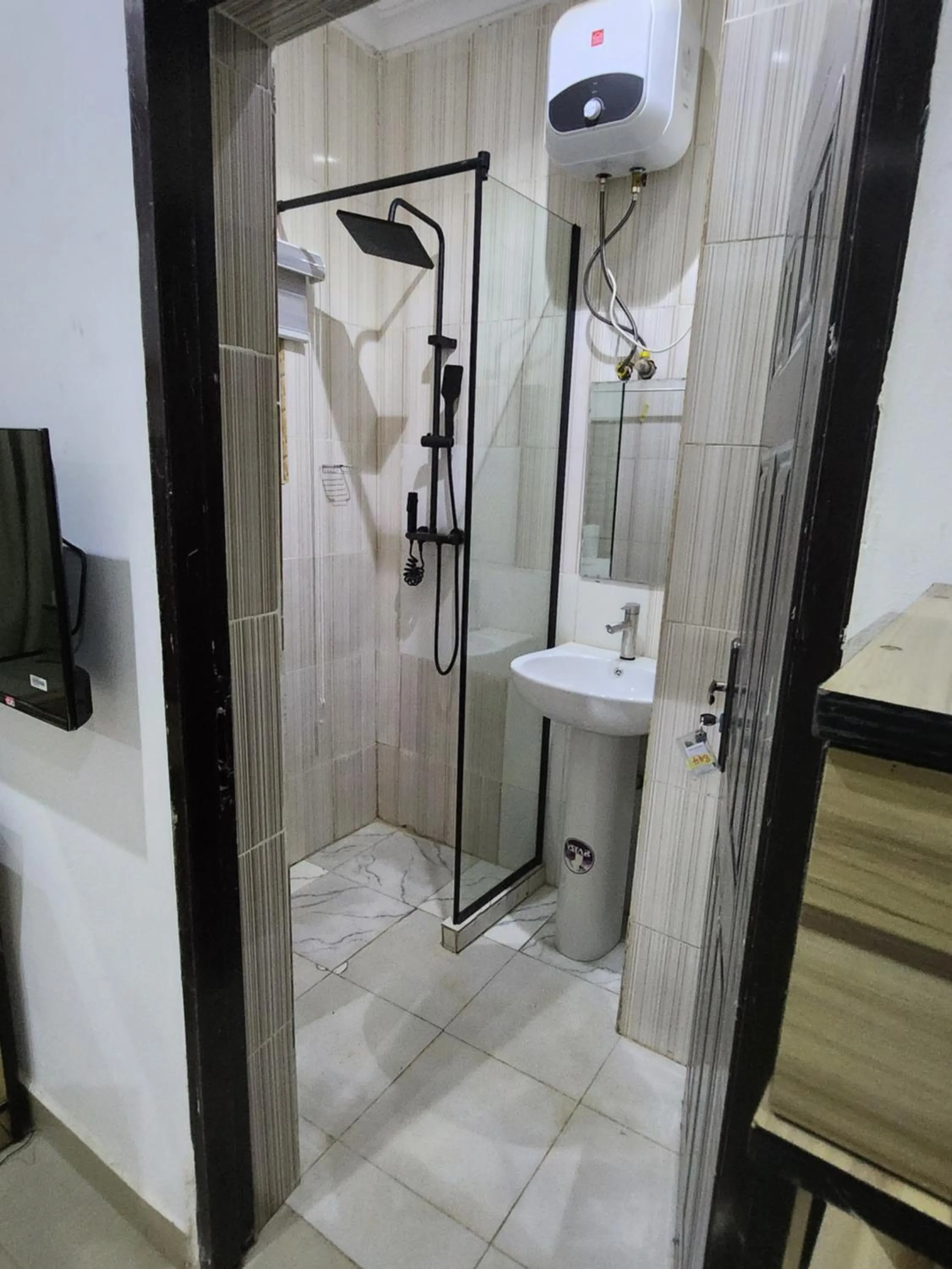 Bathroom in Cozy Residence Abuja