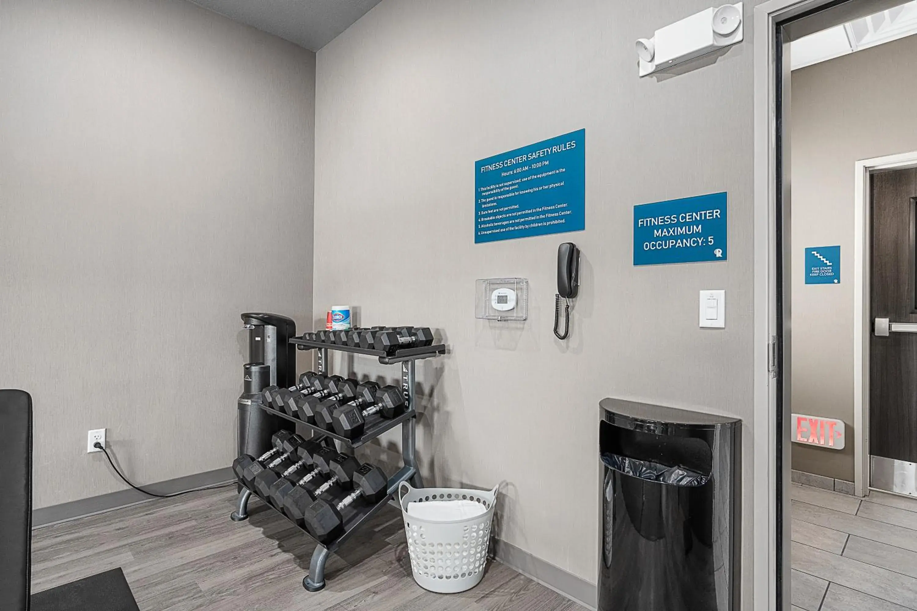 Fitness centre/facilities in Riverstone Suites by Cobblestone Hotels - Chippewa Falls Fitness centre/facilities in Riverstone Suites by Cobblestone Hotels - Chippewa Falls