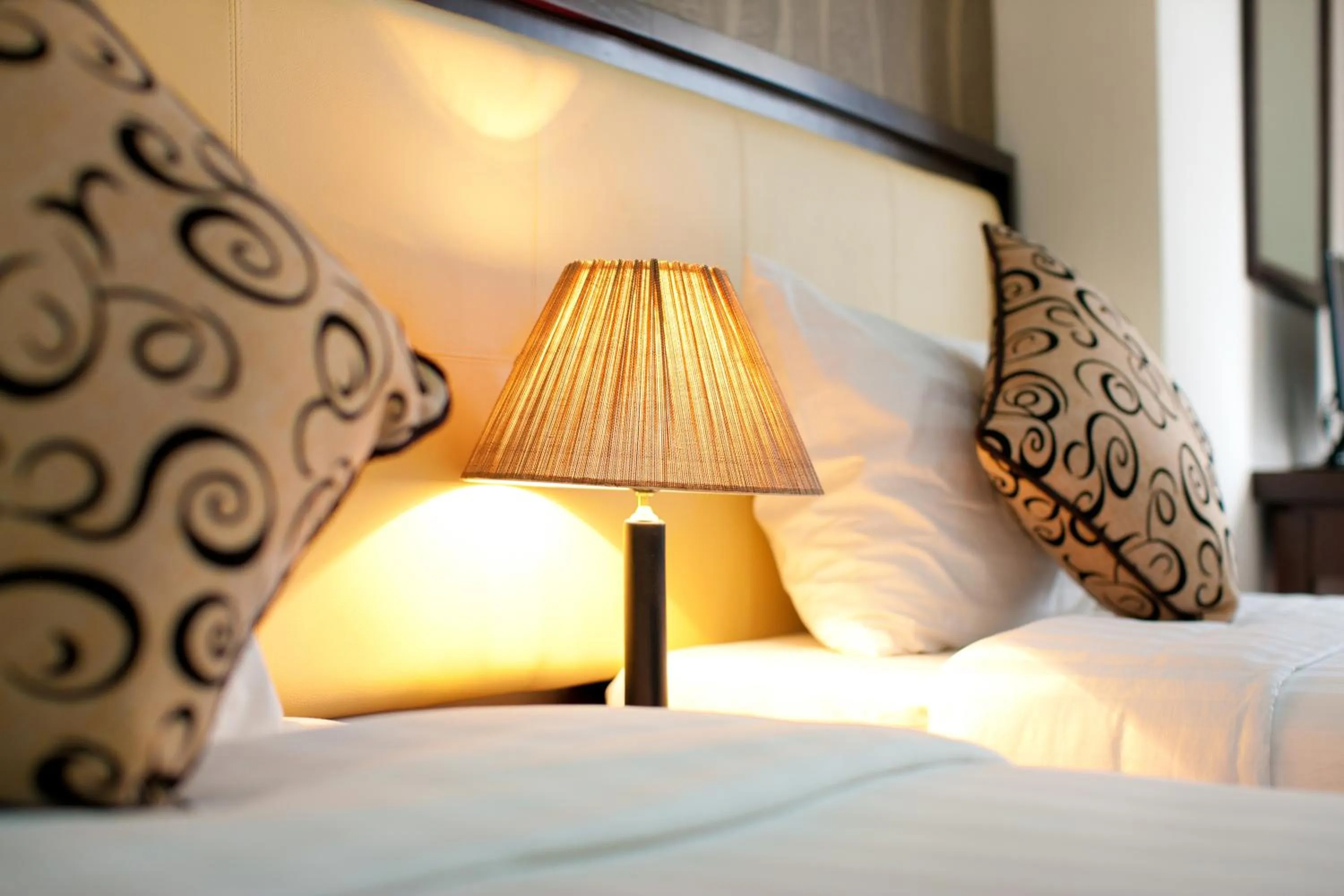 Decorative detail, Bed in Hanoi Charming House