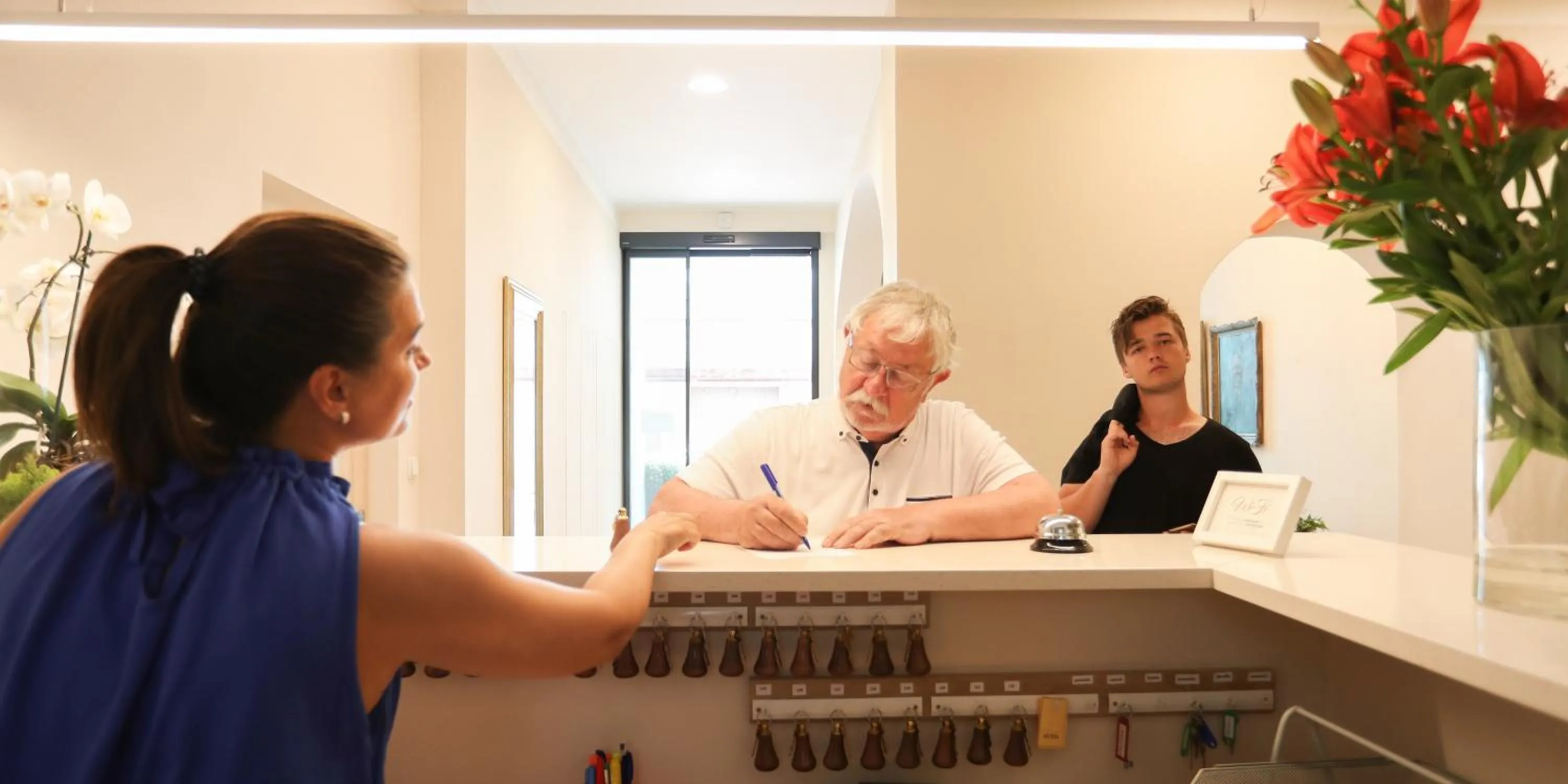 Lobby or reception in Hotel KOZÁK