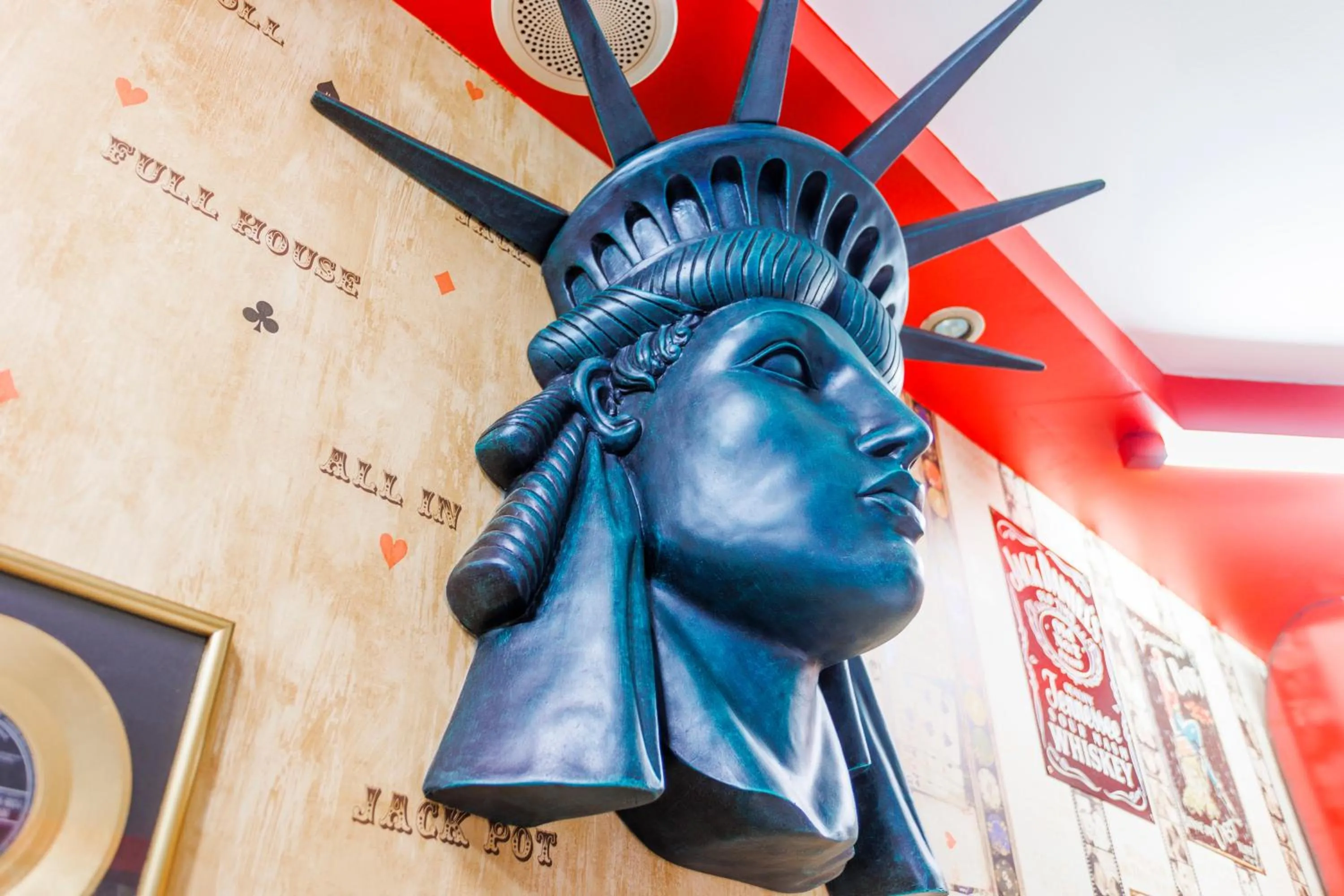 Decorative detail in Motel Venus Pontevedra