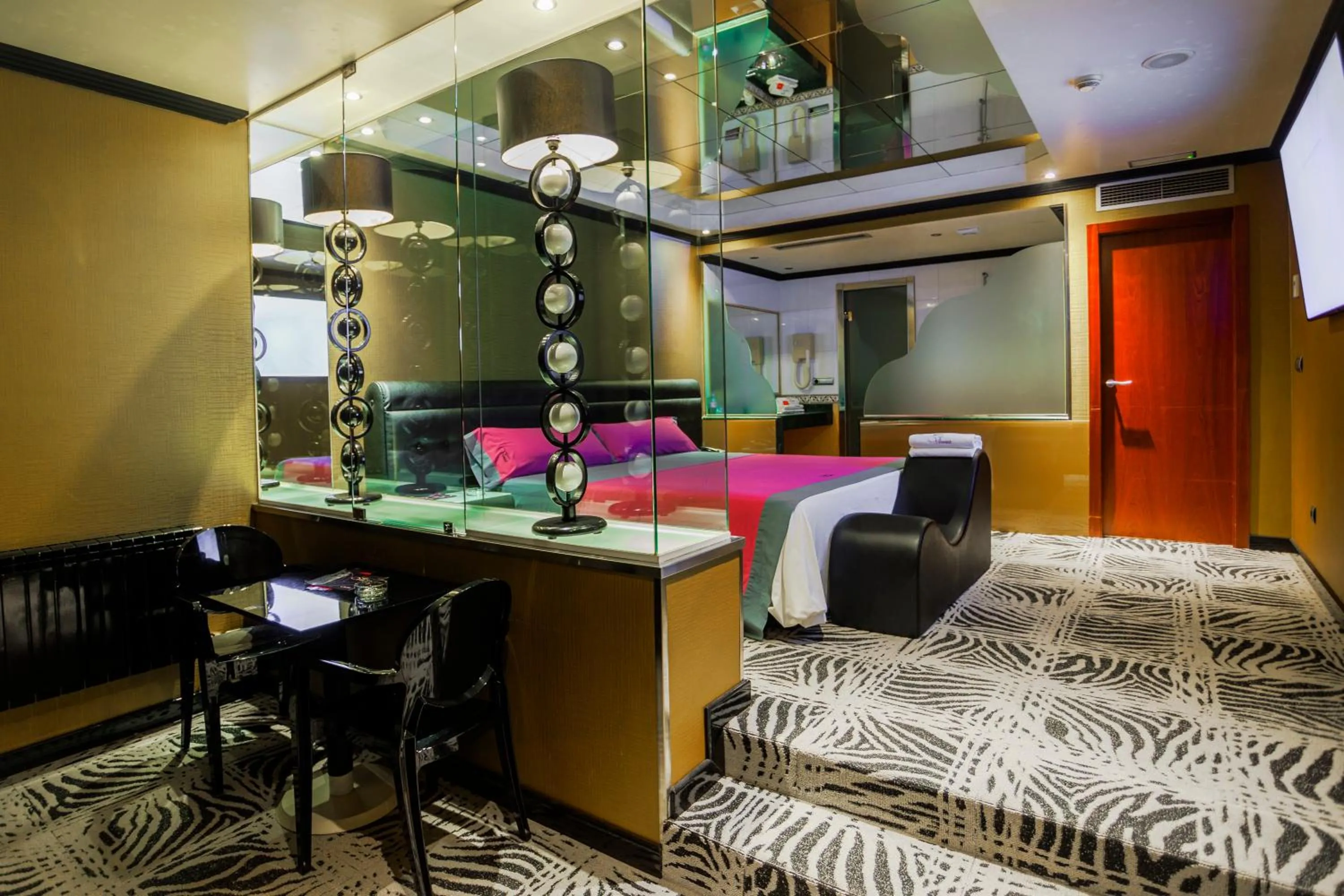 Seating area in Motel Venus Pontevedra