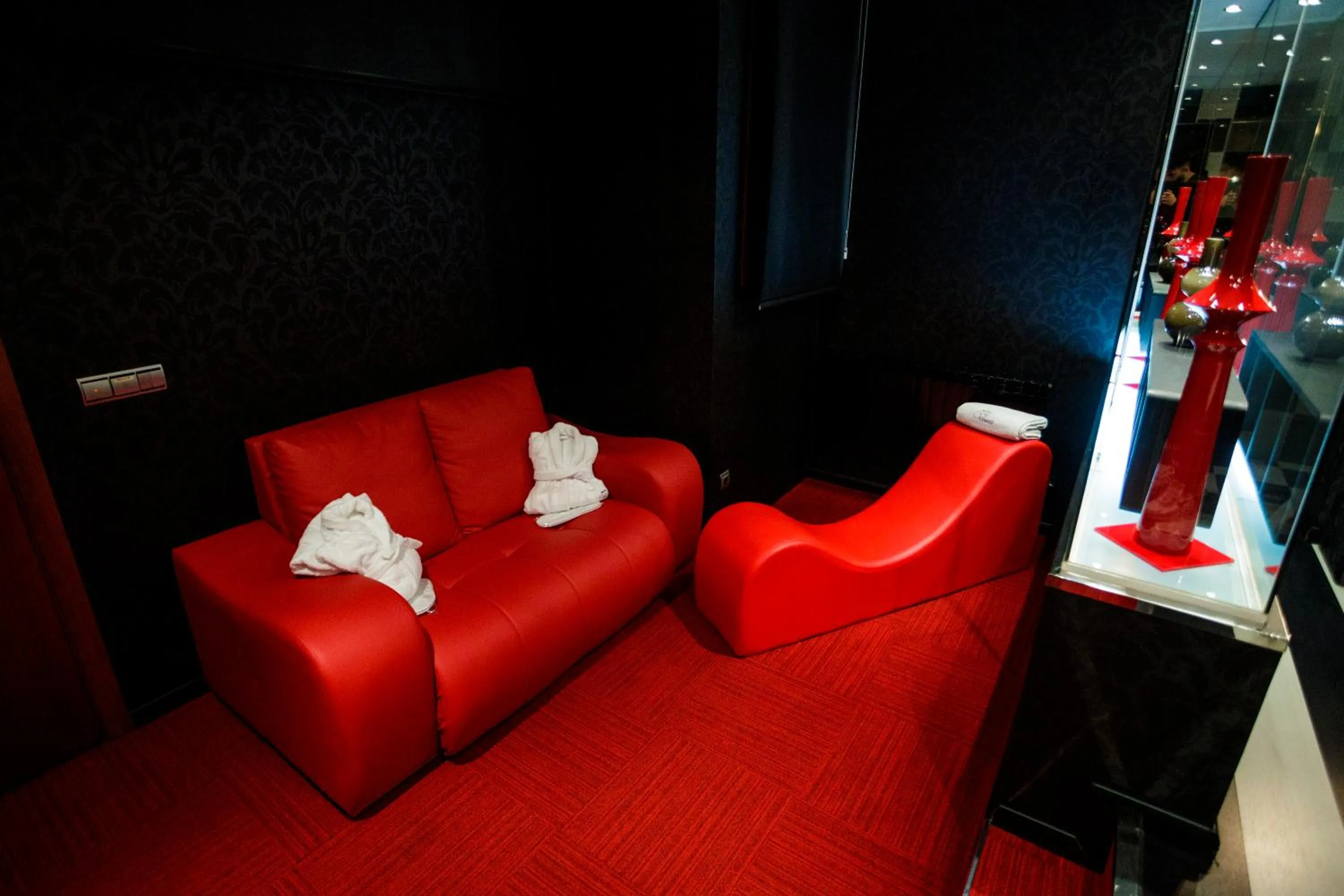 Living room in Motel Venus Pontevedra