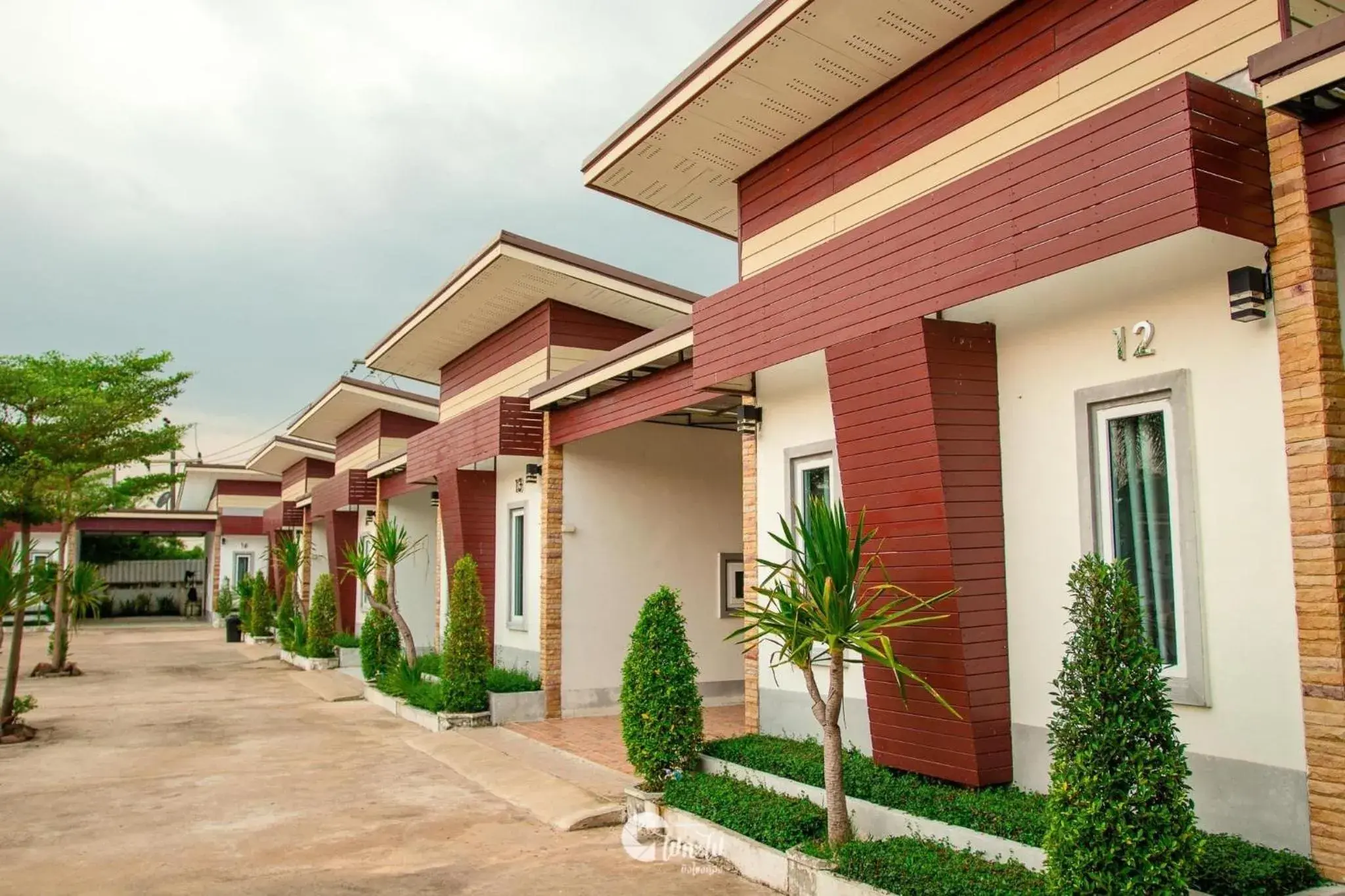 Property building in Buengngarm Resort Property building in Buengngarm Resort