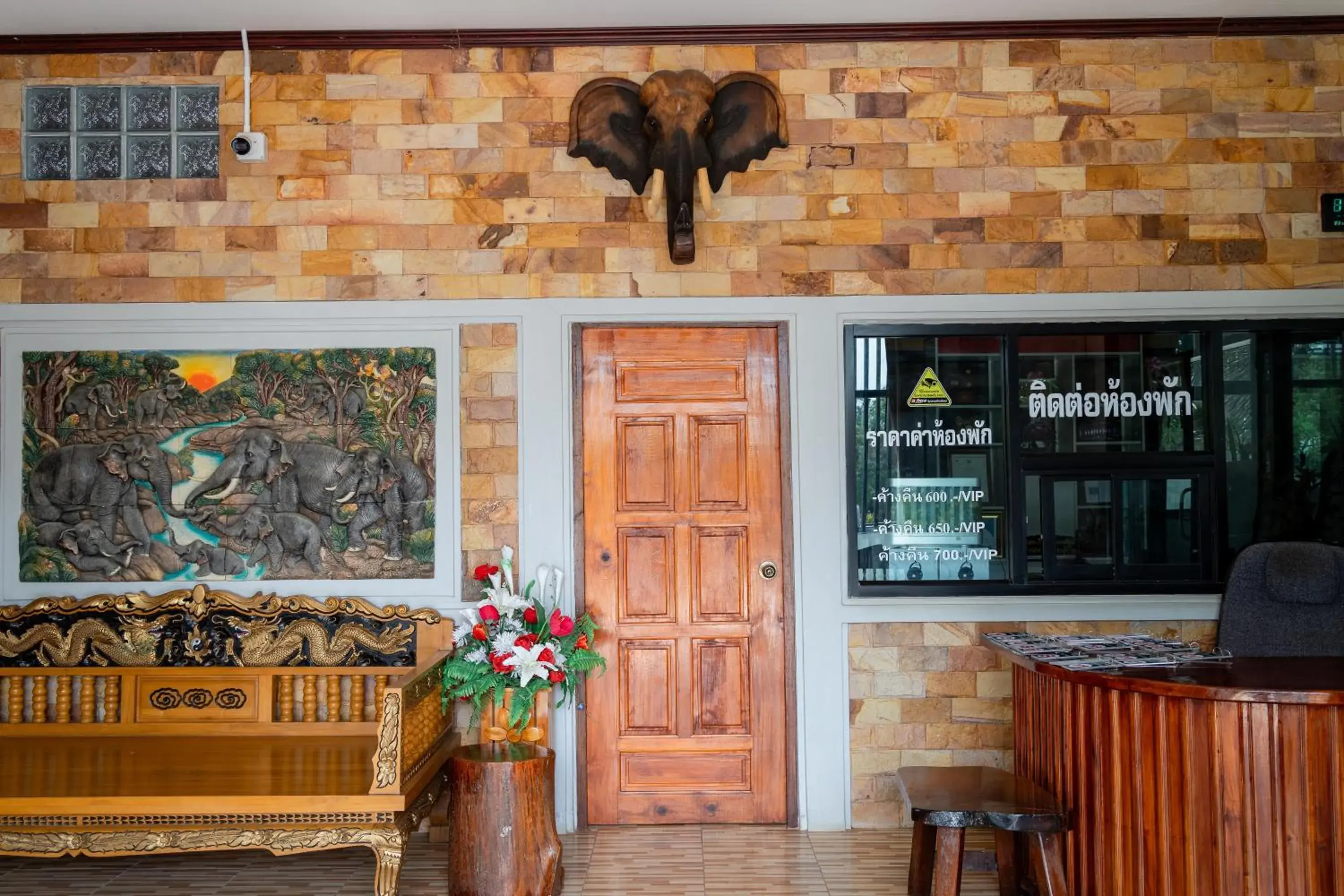 Lobby or reception in Buengngarm Resort Lobby or reception in Buengngarm Resort