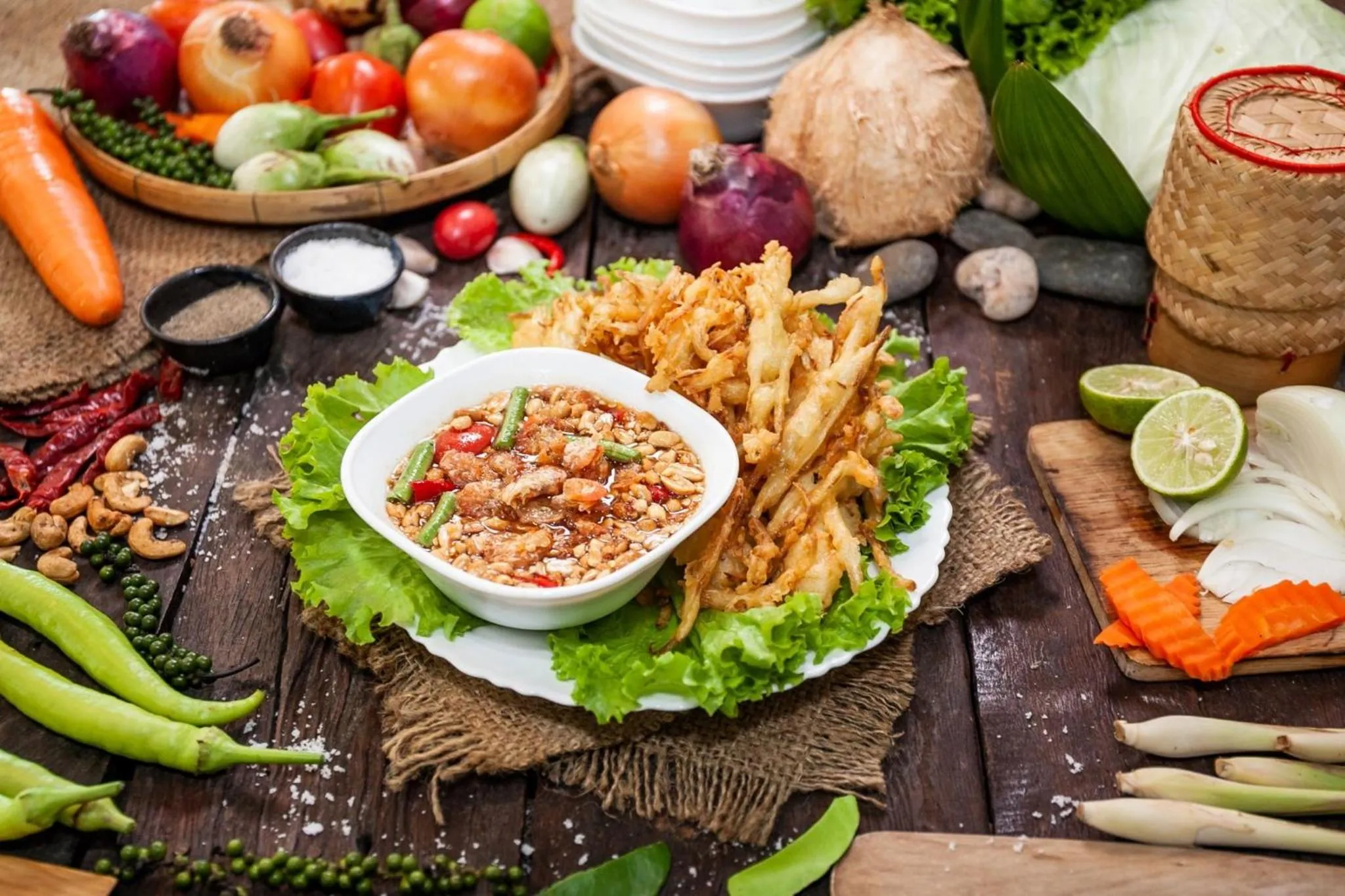 Food in Buengngarm Resort