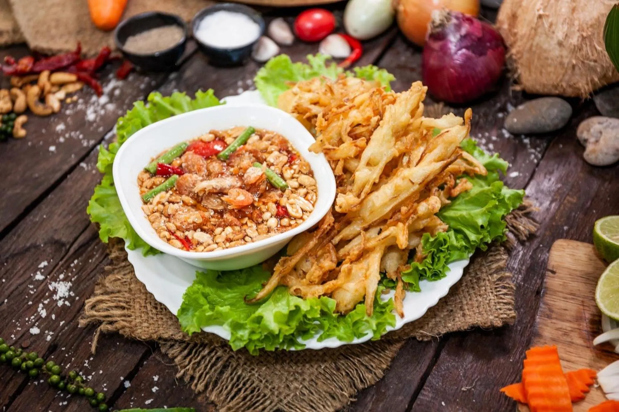 Food in Buengngarm Resort