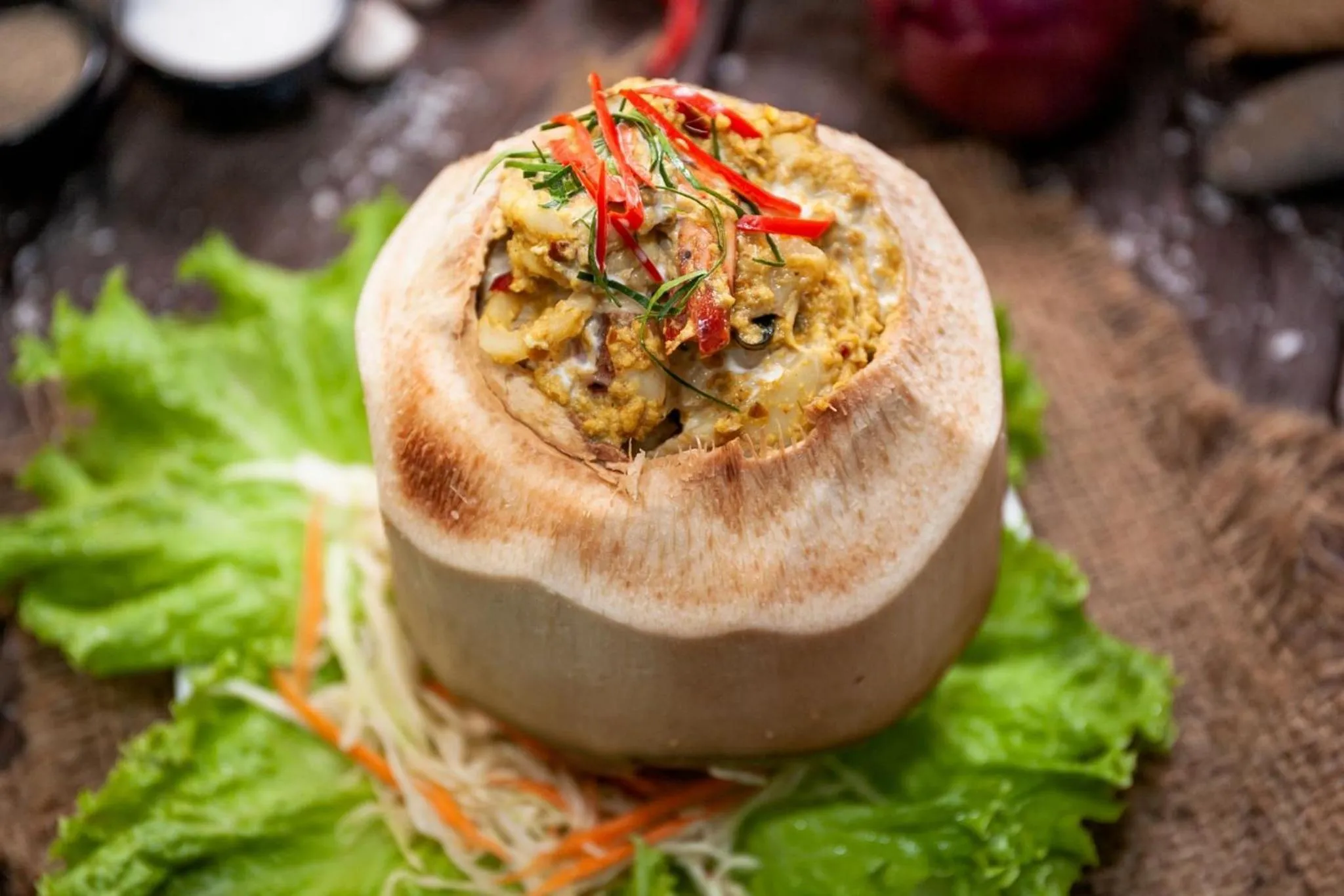 Food in Buengngarm Resort