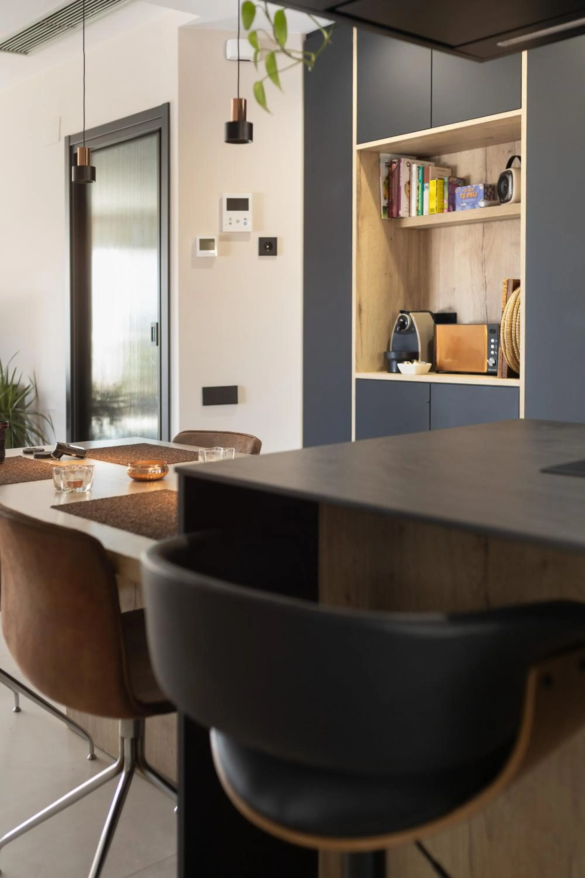 Kitchen or kitchenette in Villa Beach Barcelona