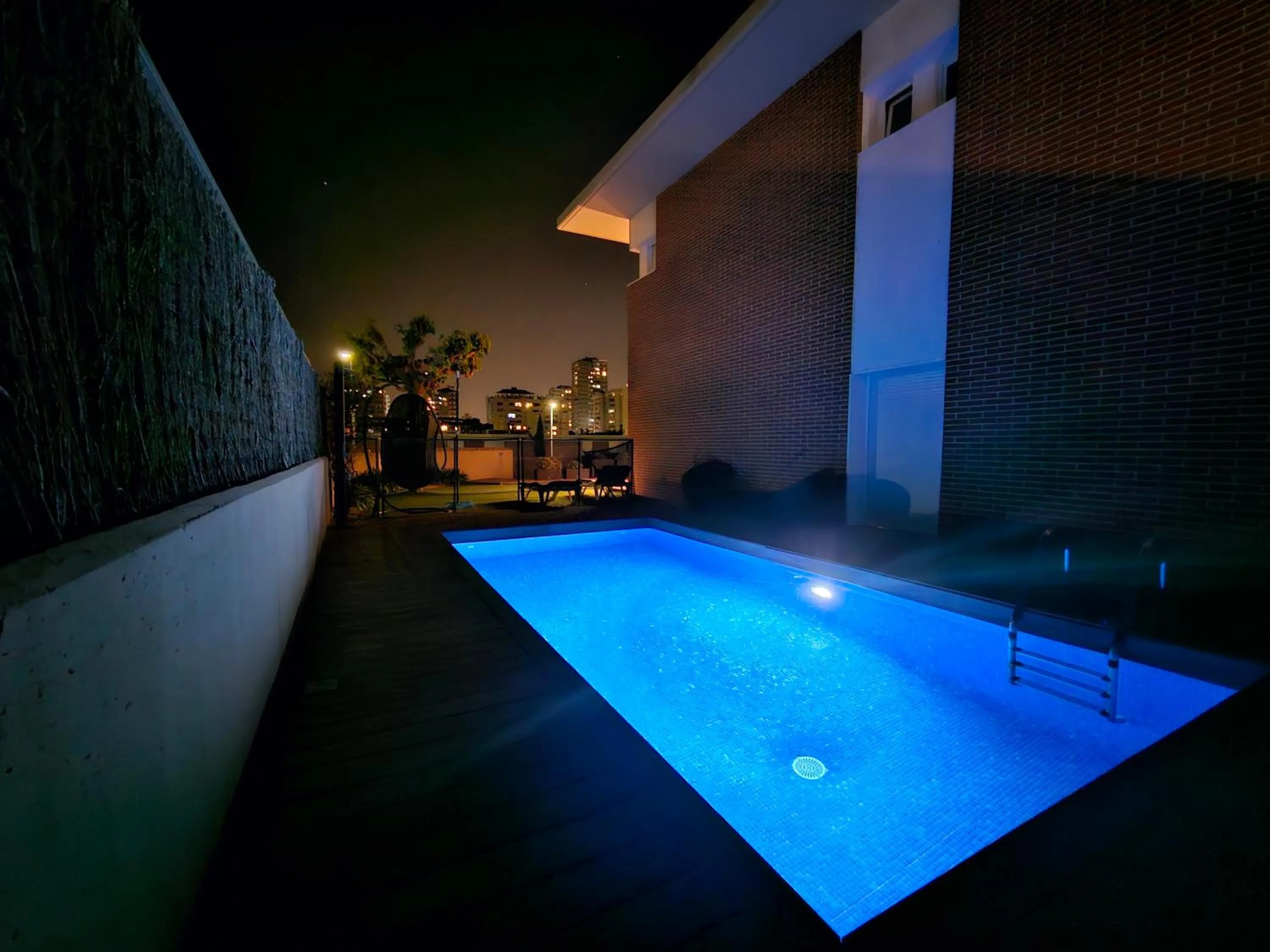 Night in Villa Beach Barcelona